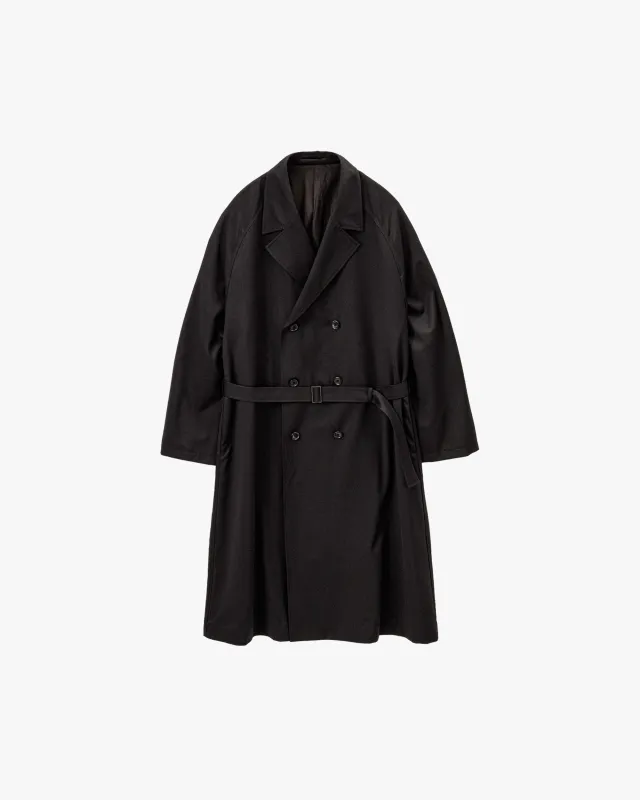 Melange Herringbone Trench Coat made by Graphpaper