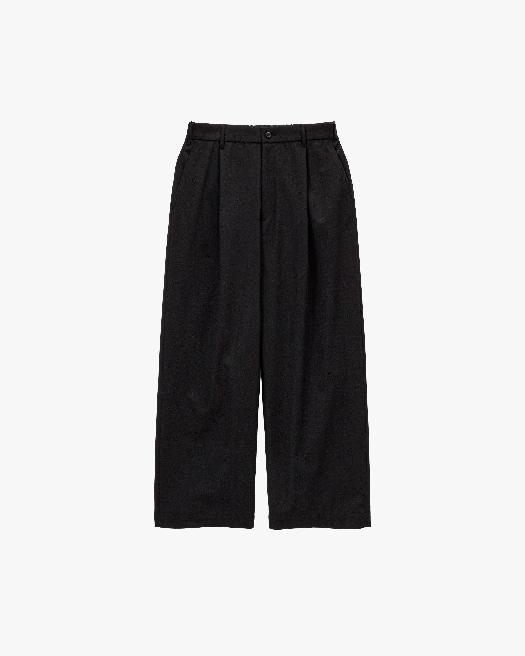 Techno Wool Twill Wide Tapered Trousers sold by Graphpaper product image thumbnail 3