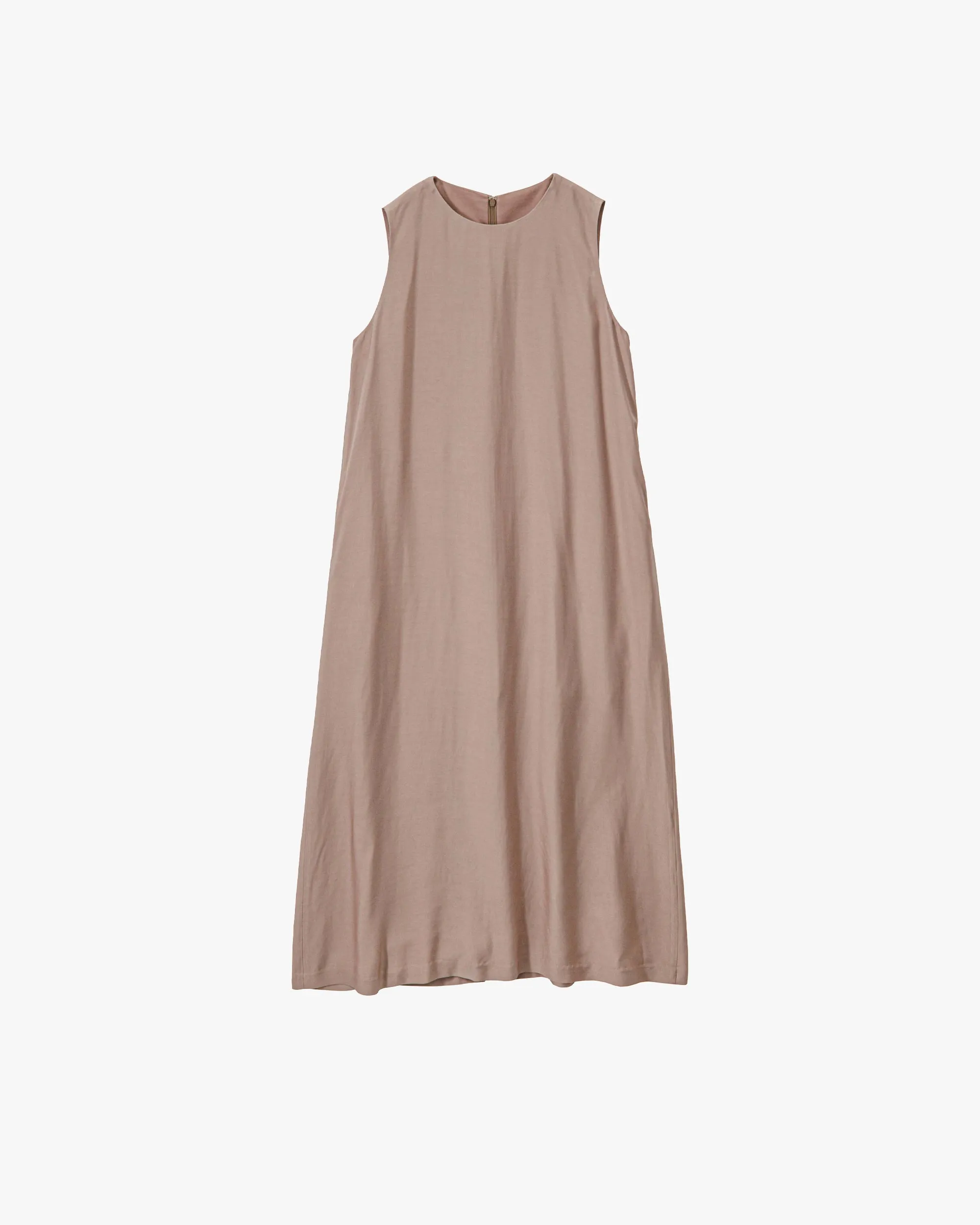 Viscose Cupro Back Satin Sleeveless Dress sold by Graphpaper product image thumbnail 2