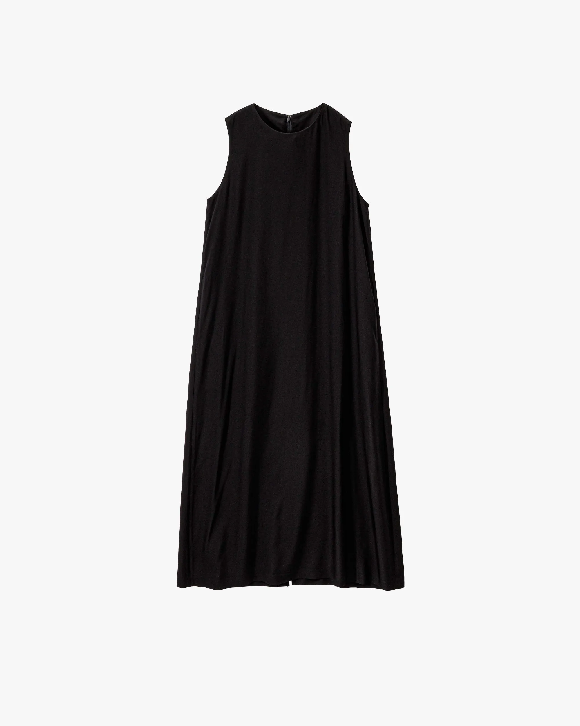 Viscose Cupro Back Satin Sleeveless Dress sold by Graphpaper product image thumbnail 3