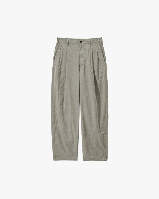 Cotton Wool Poplin Oversized Slacks sold by Graphpaper