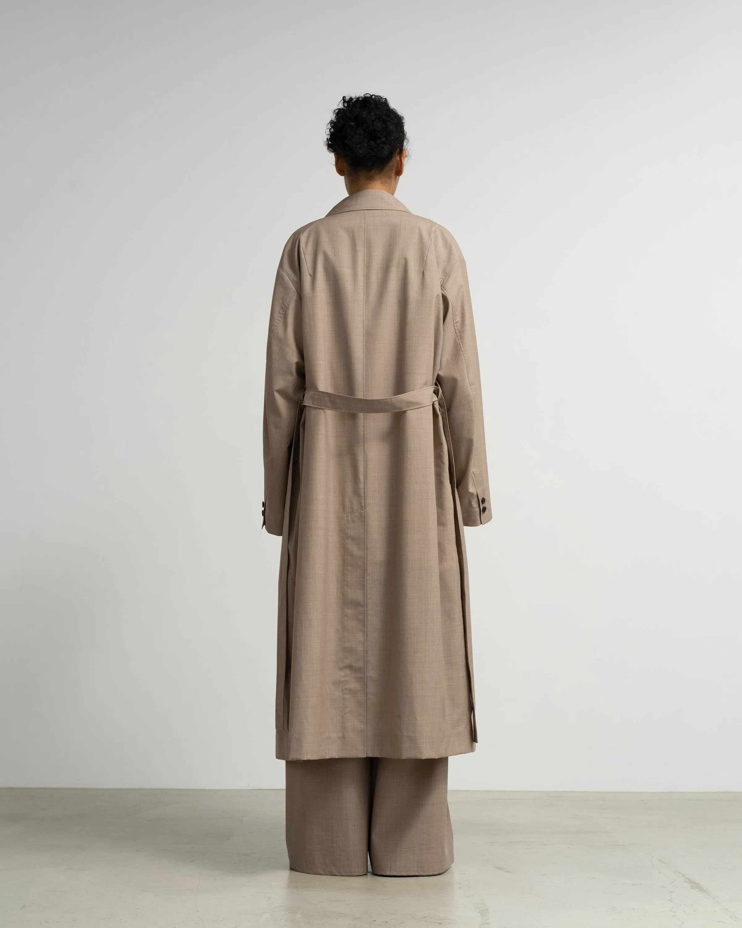 Fine Wool Heather Oversized Coat sold by Graphpaper product image thumbnail 5