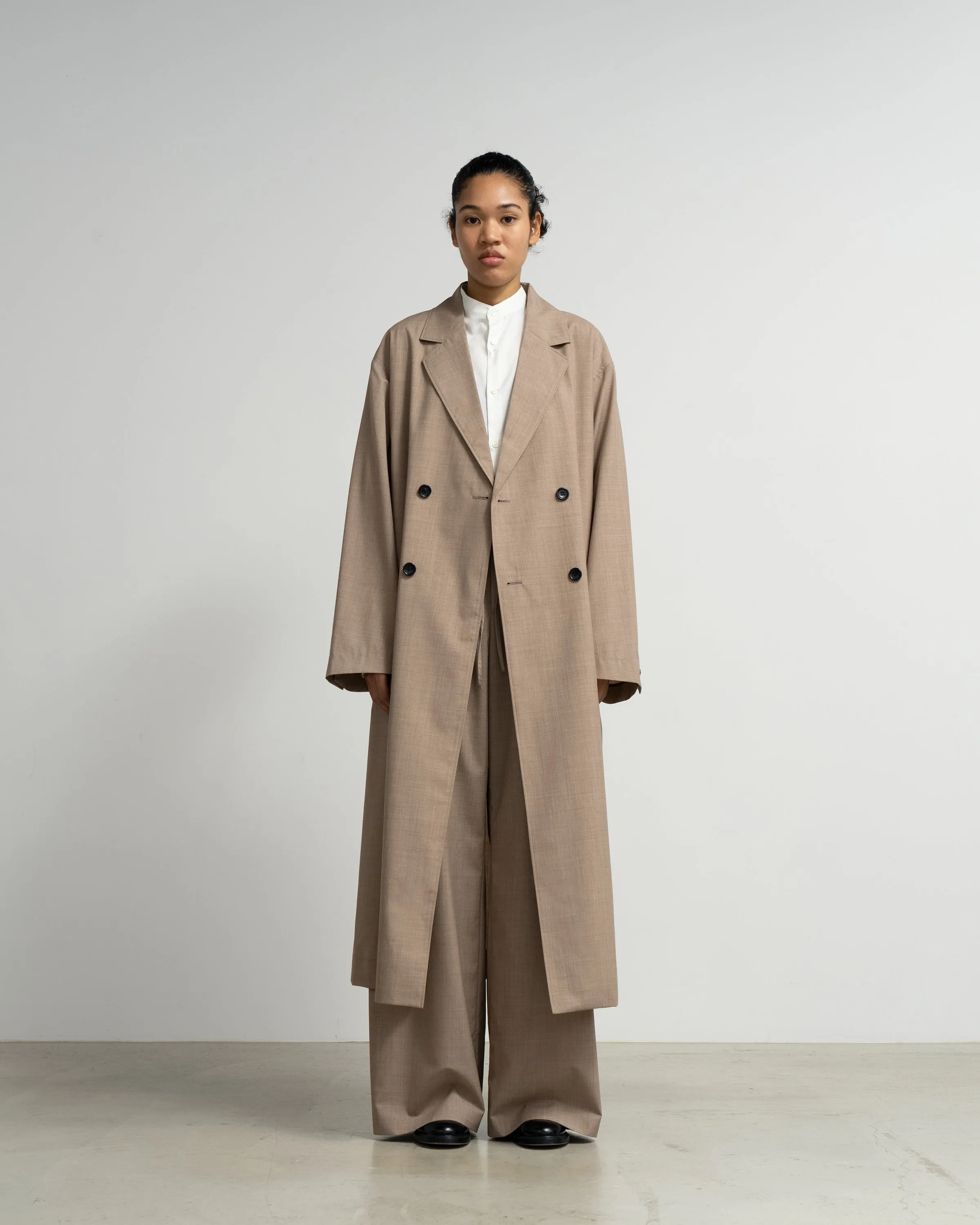 Fine Wool Heather Oversized Coat sold by Graphpaper product image thumbnail 3