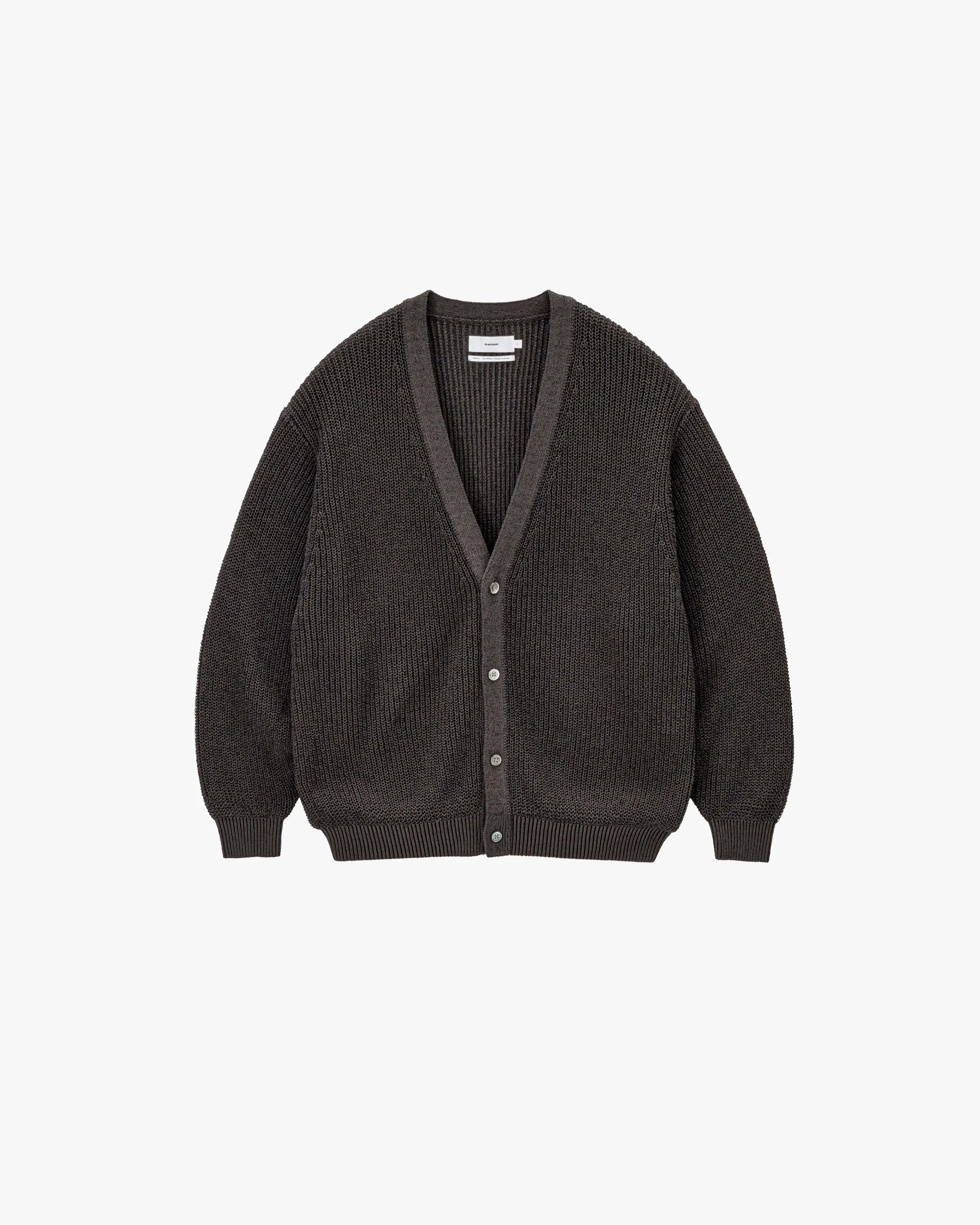 Coiled Wool Nylon Cardigan sold by Graphpaper product image thumbnail 3