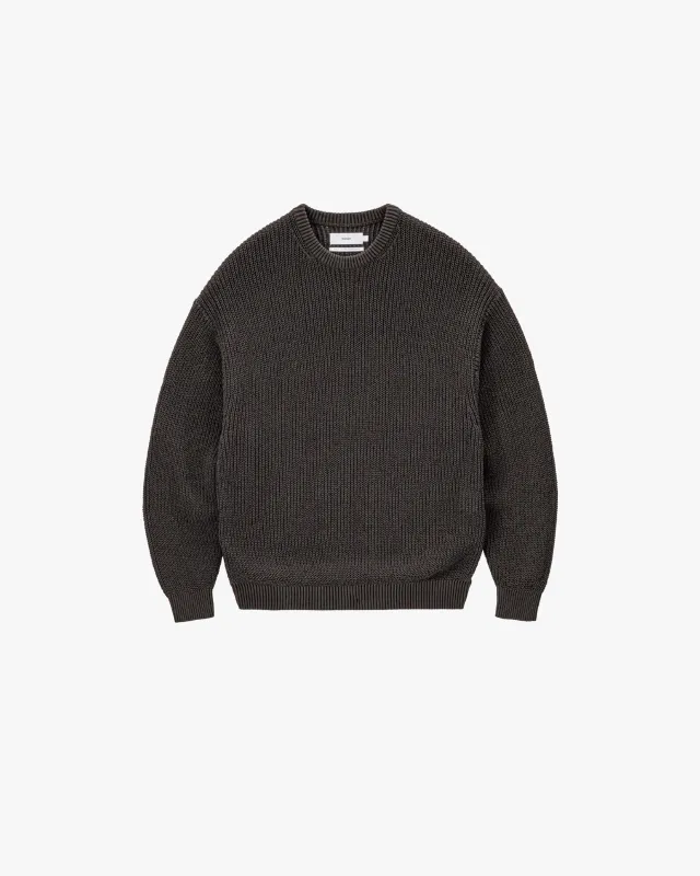 Coiled Wool Nylon Crew Neck Knit sold by Graphpaper