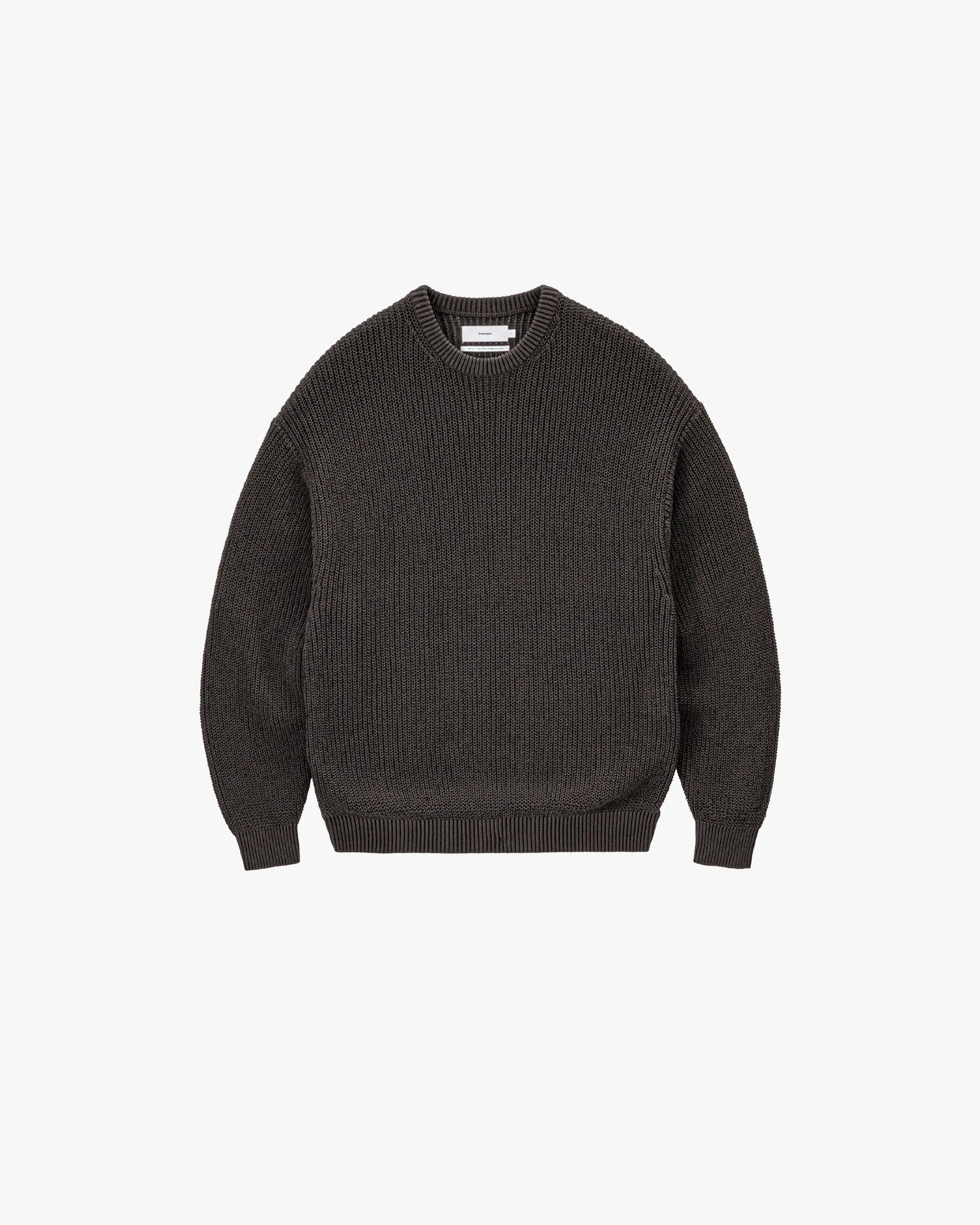 Coiled Wool Nylon Crew Neck Knit sold by Graphpaper