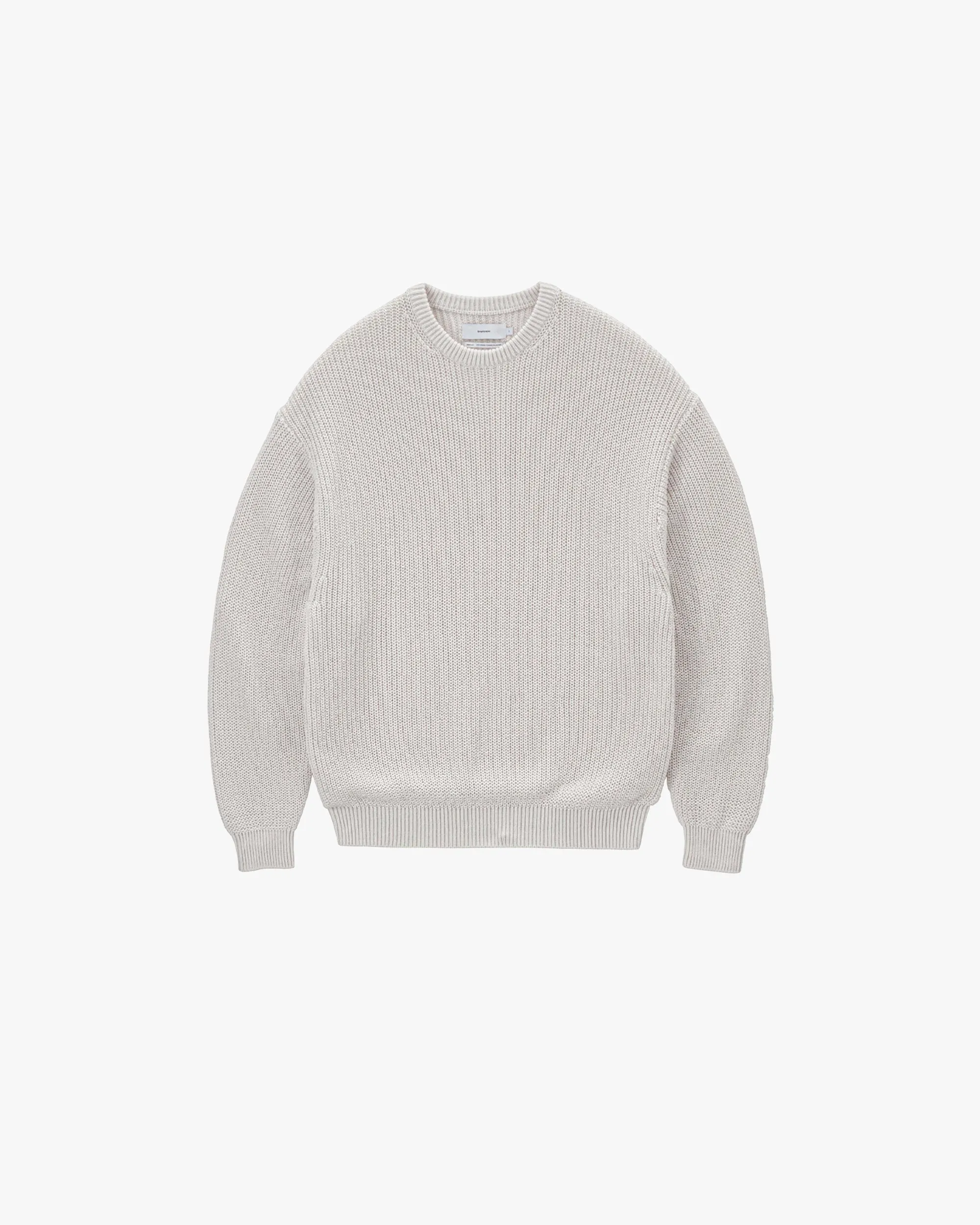 Coiled Wool Nylon Crew Neck Knit sold by Graphpaper product image thumbnail 3