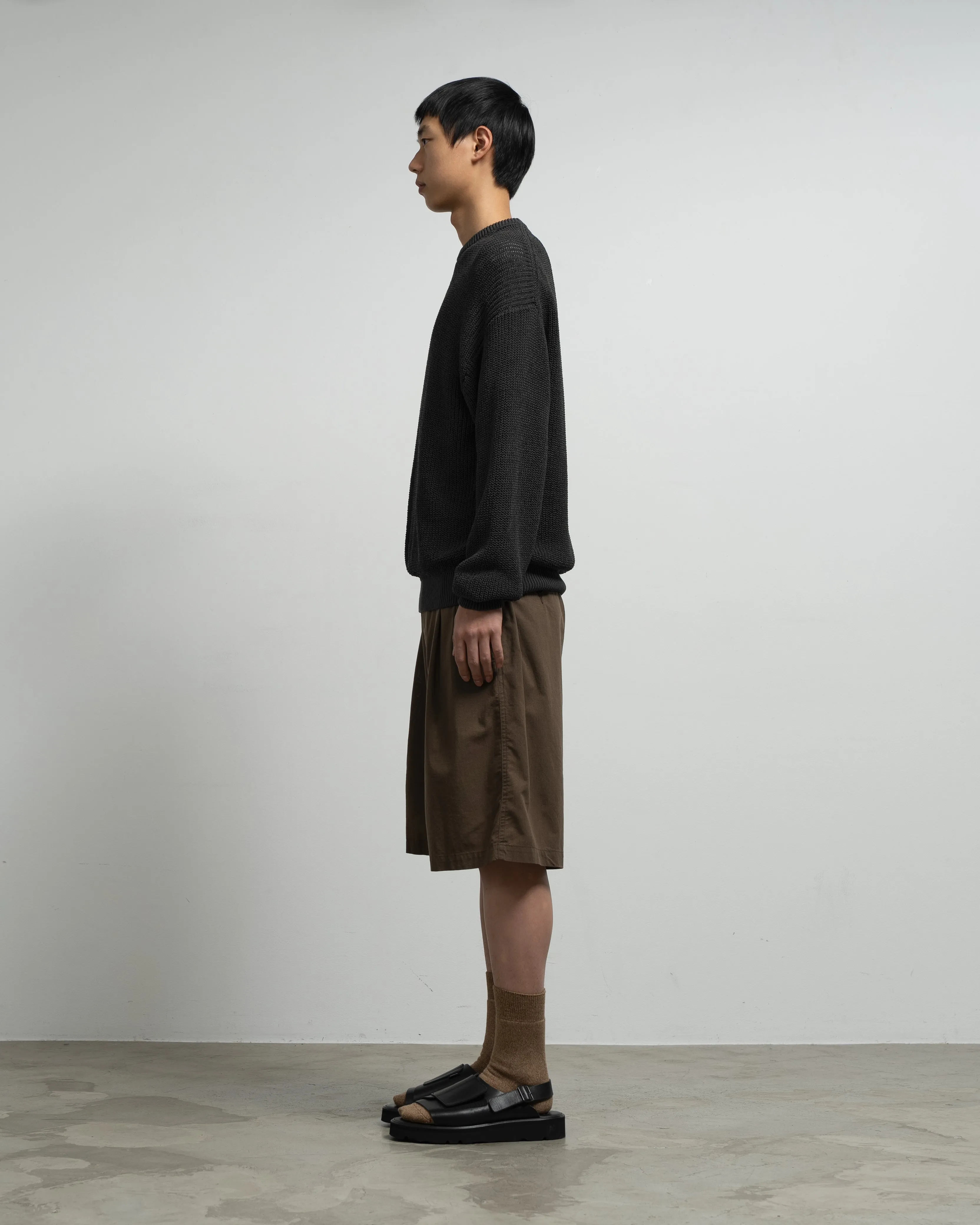 Coiled Wool Nylon Crew Neck Knit sold by Graphpaper product image thumbnail 5