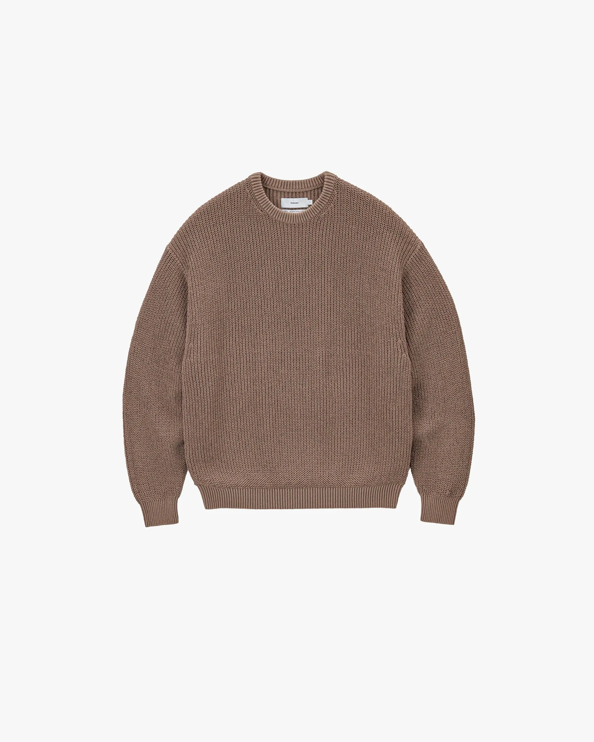 Coiled Wool Nylon Crew Neck Knit sold by Graphpaper product image thumbnail 2