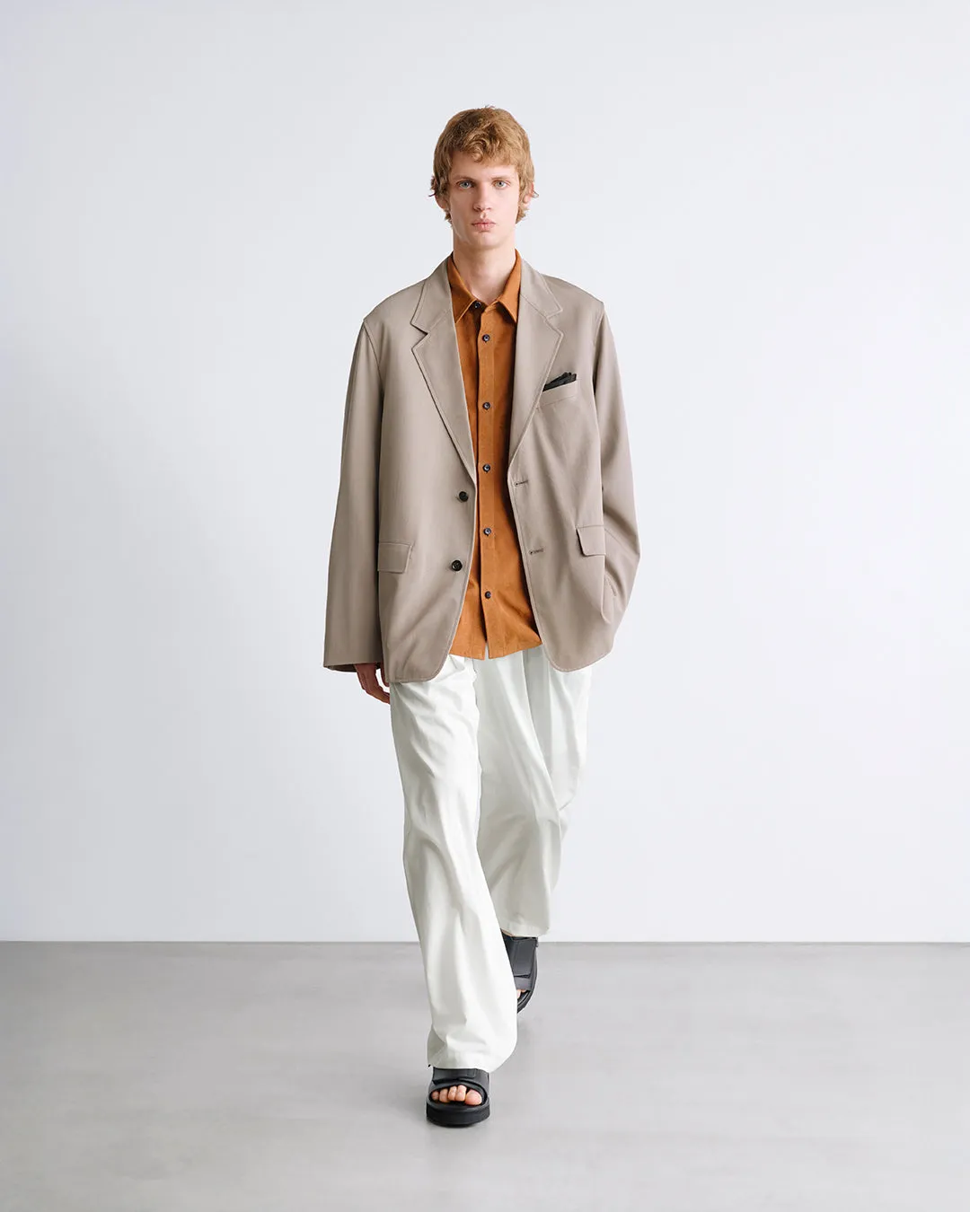 Silicon Poplin Two Tuck Easy Pants sold by Graphpaper product image thumbnail 5