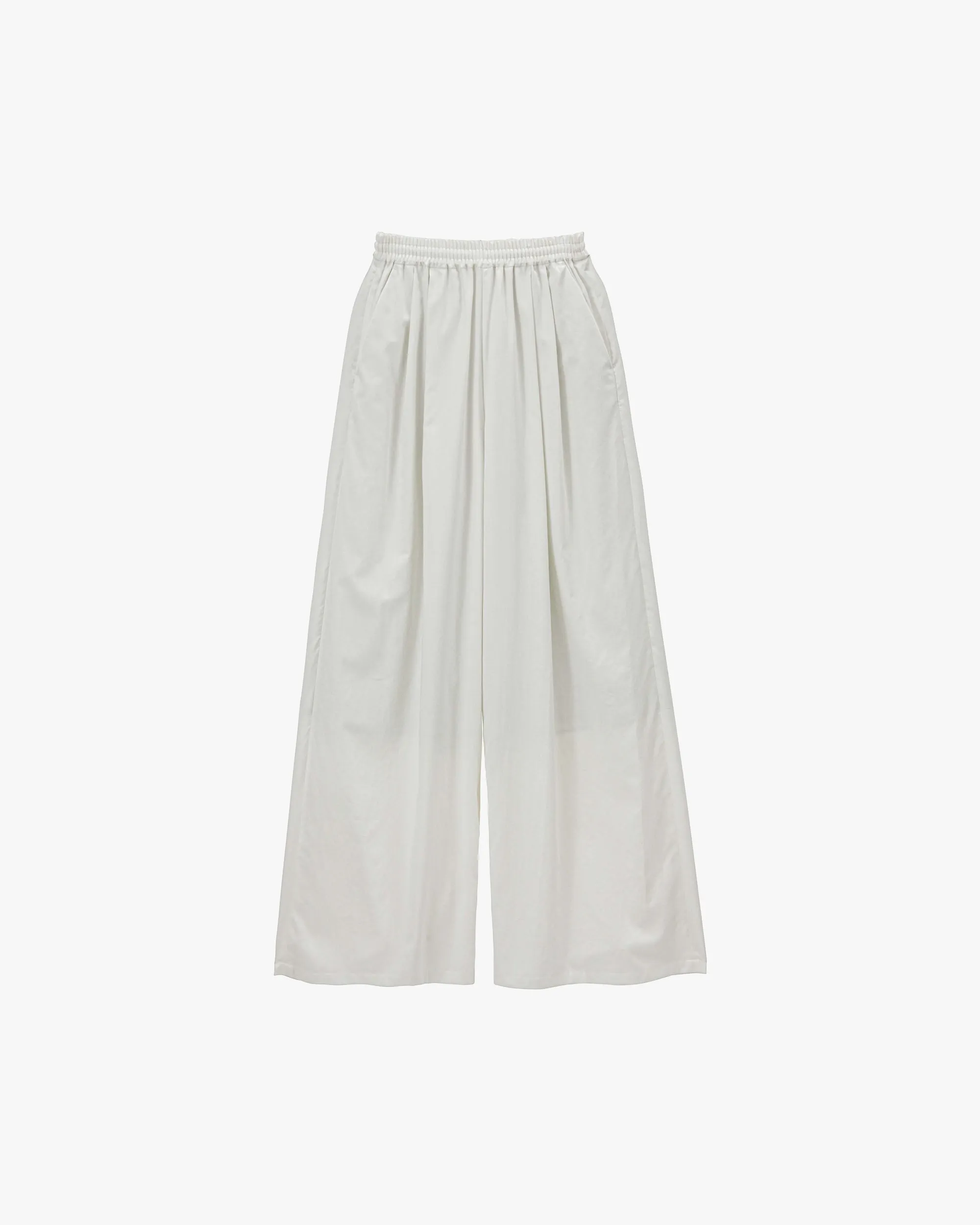 Silicon Poplin Two Tuck Easy Wide Pants sold by Graphpaper