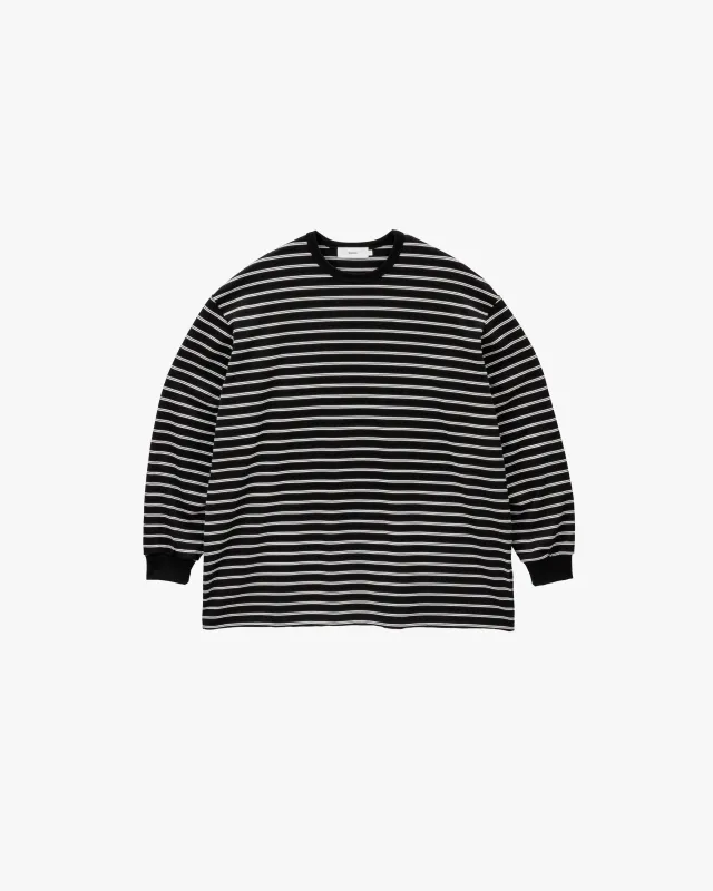 Tri Spun Border Long Sleeve Tee sold by Graphpaper