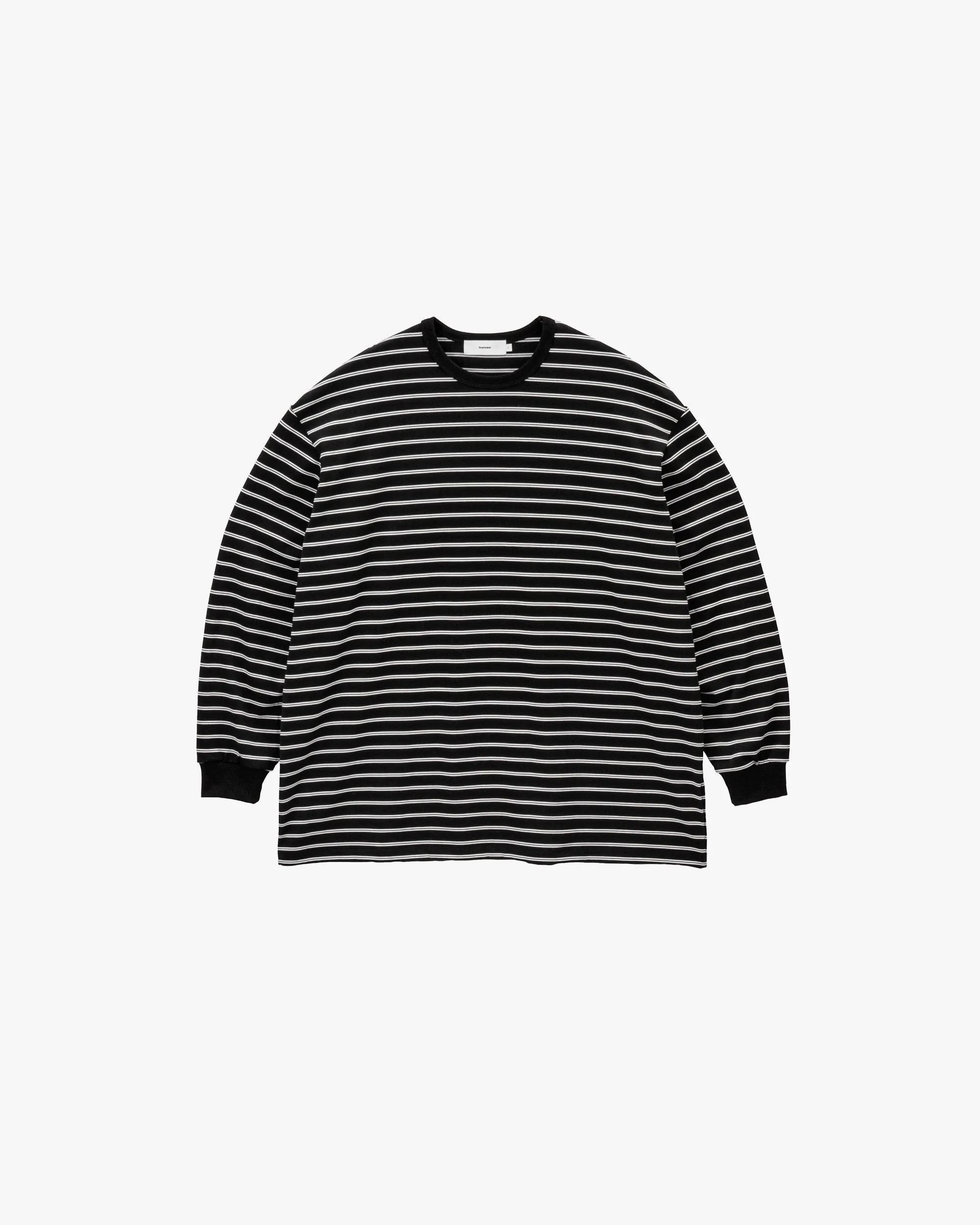 Tri Spun Border Long Sleeve Tee sold by Graphpaper