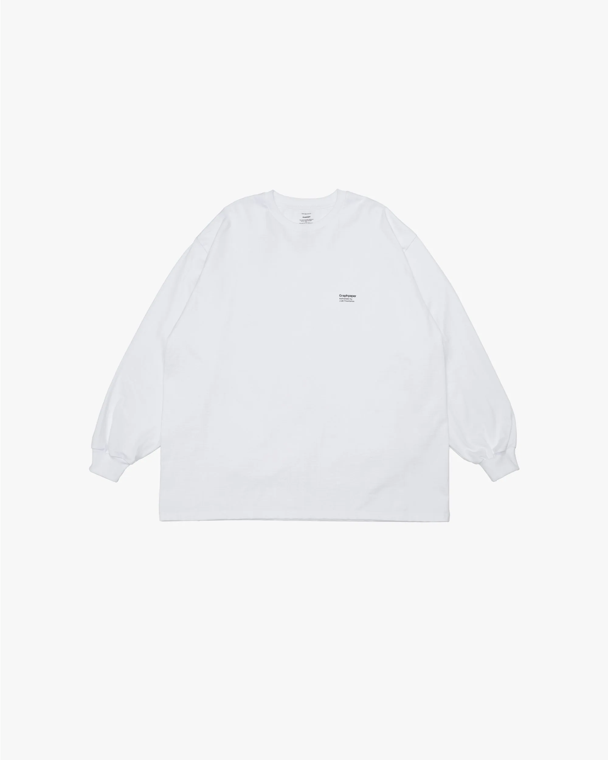 Donald Judd with Graphpaper L/S Crew Neck Tee sold by Graphpaper product image thumbnail 2