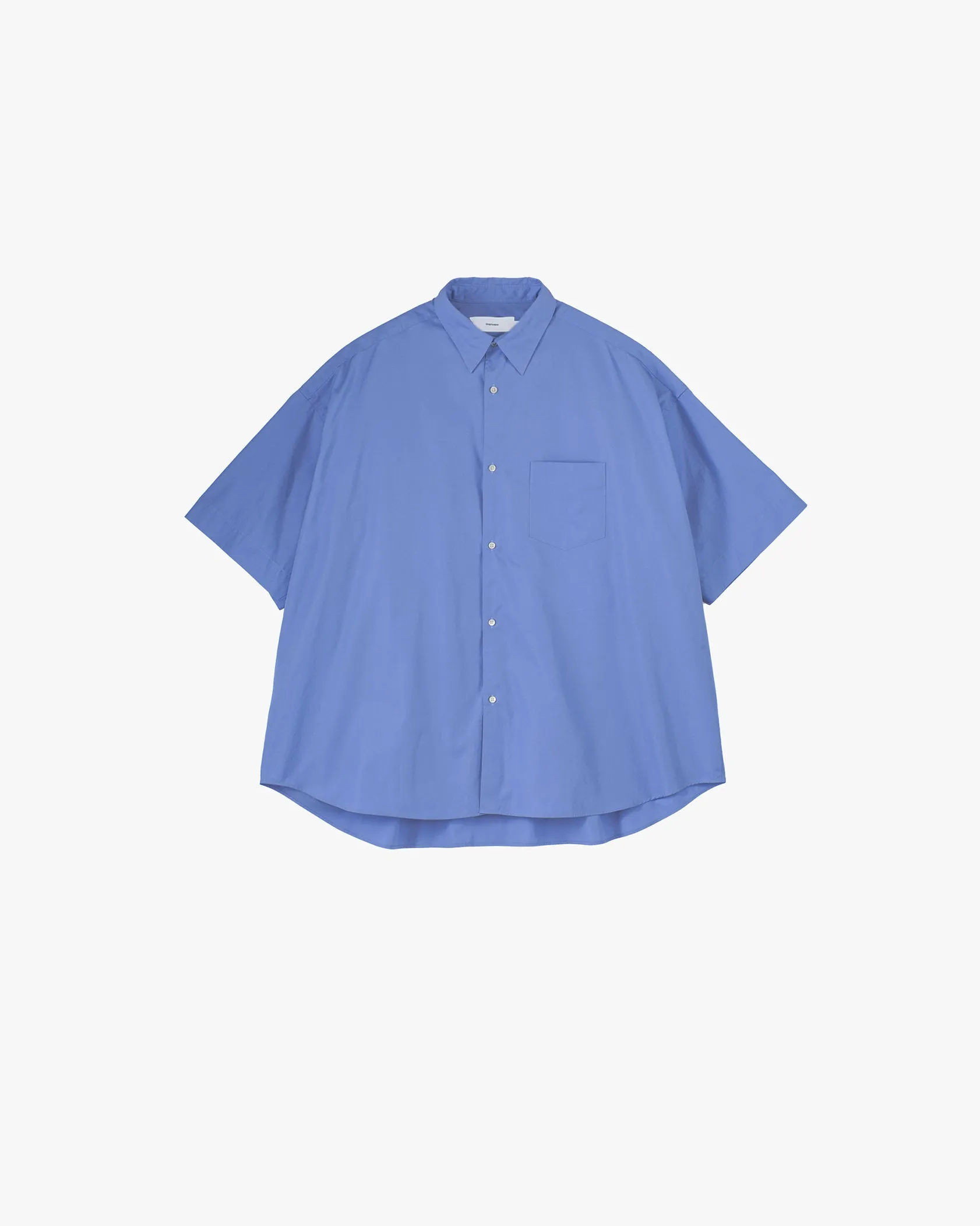 Broad S/S Oversized Regular Collar Shirt sold by Graphpaper product image thumbnail 3