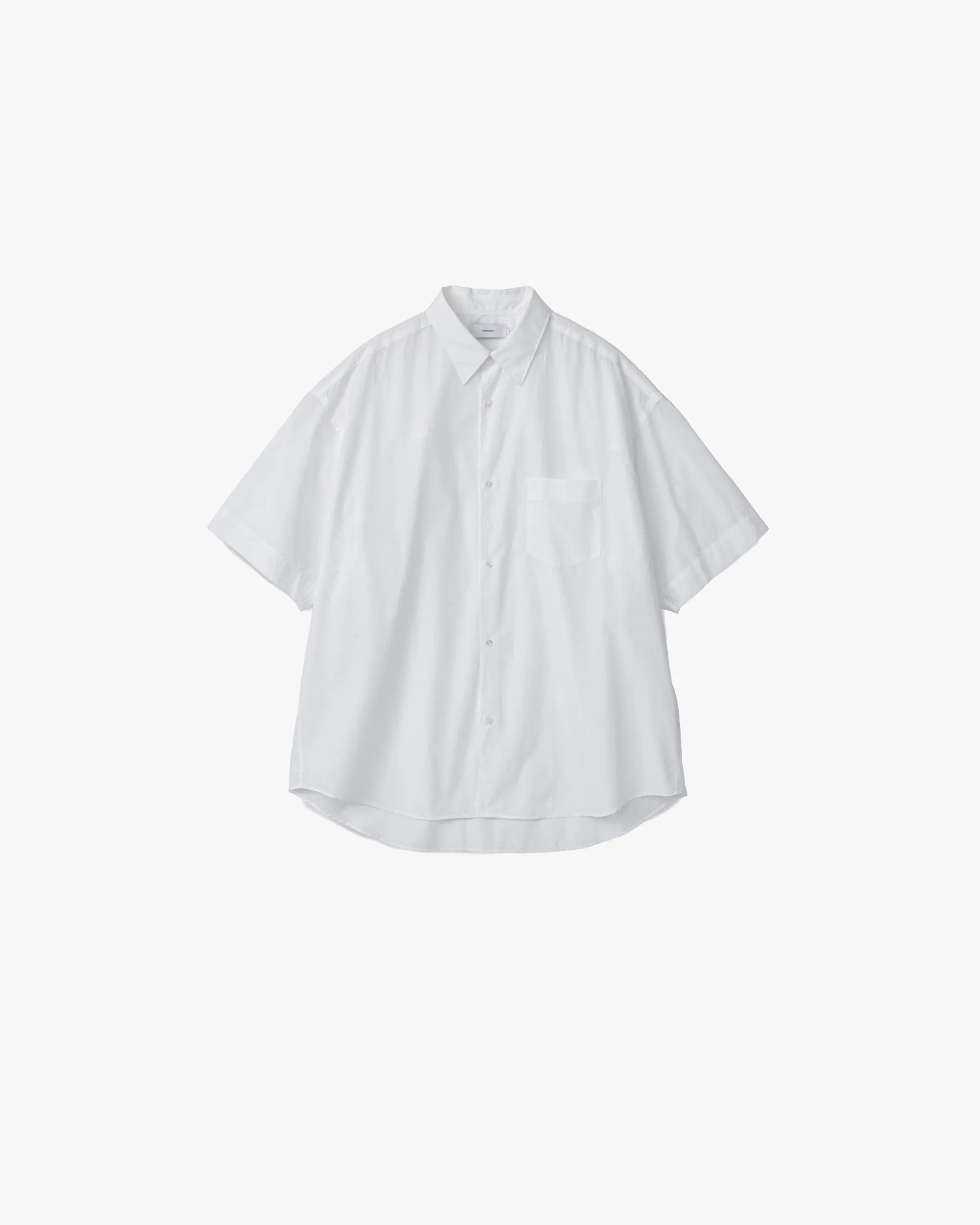 Broad S/S Oversized Regular Collar Shirt sold by Graphpaper