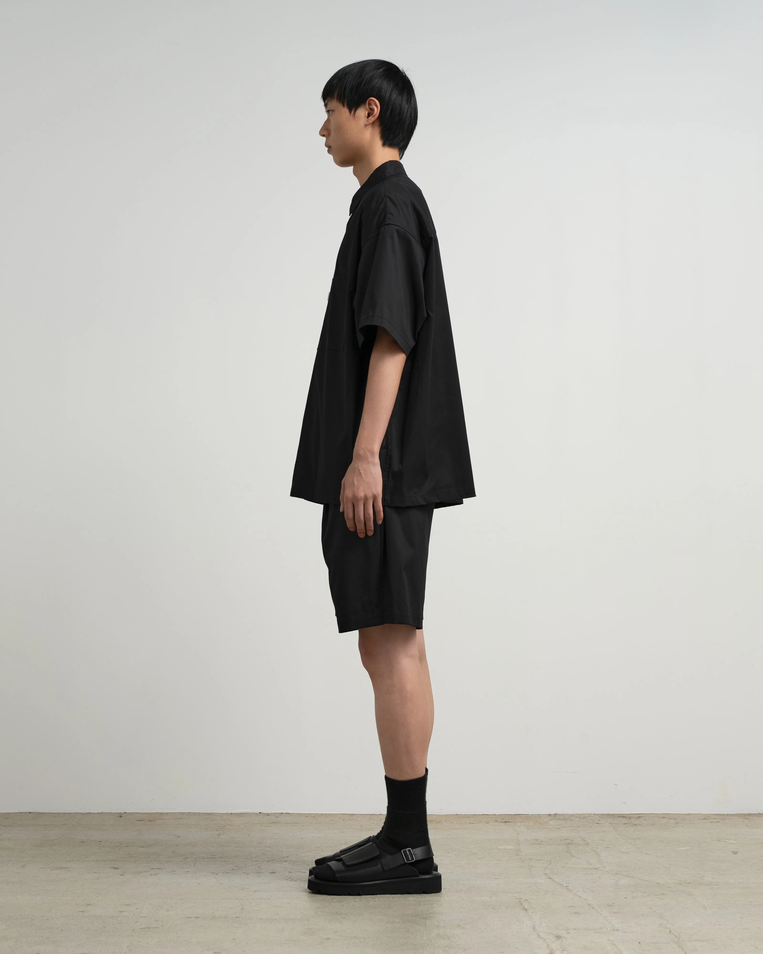 Solotex Twill S/S Oversized Box Shirt sold by Graphpaper product image thumbnail 5