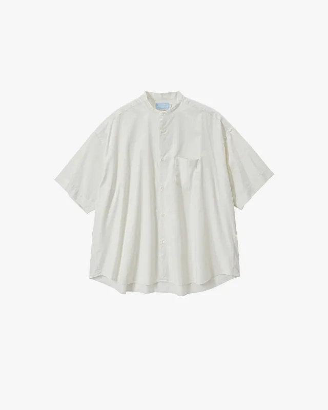 ALUMO for Graphpaper S/S Oversized Band Collar Shirt made by Graphpaper