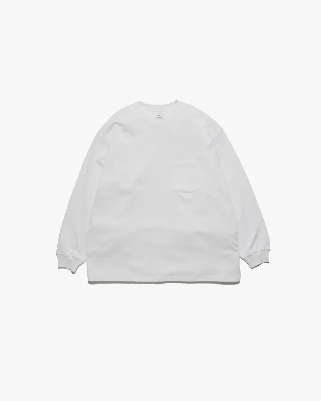 L/S Oversized Pocket Tee made by Graphpaper