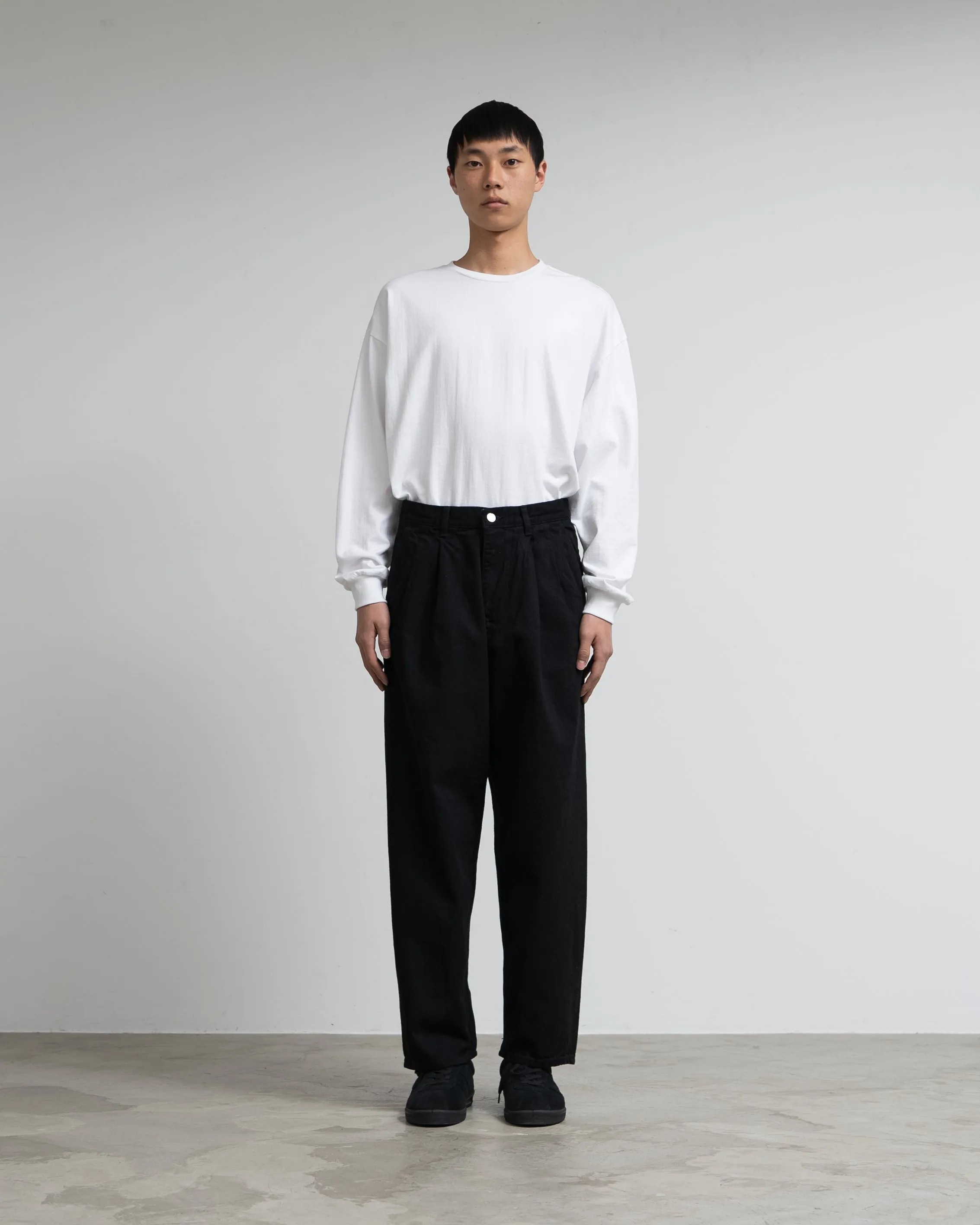 Selvage Denim Two Tuck Tapered Pants sold by Graphpaper product image thumbnail 3
