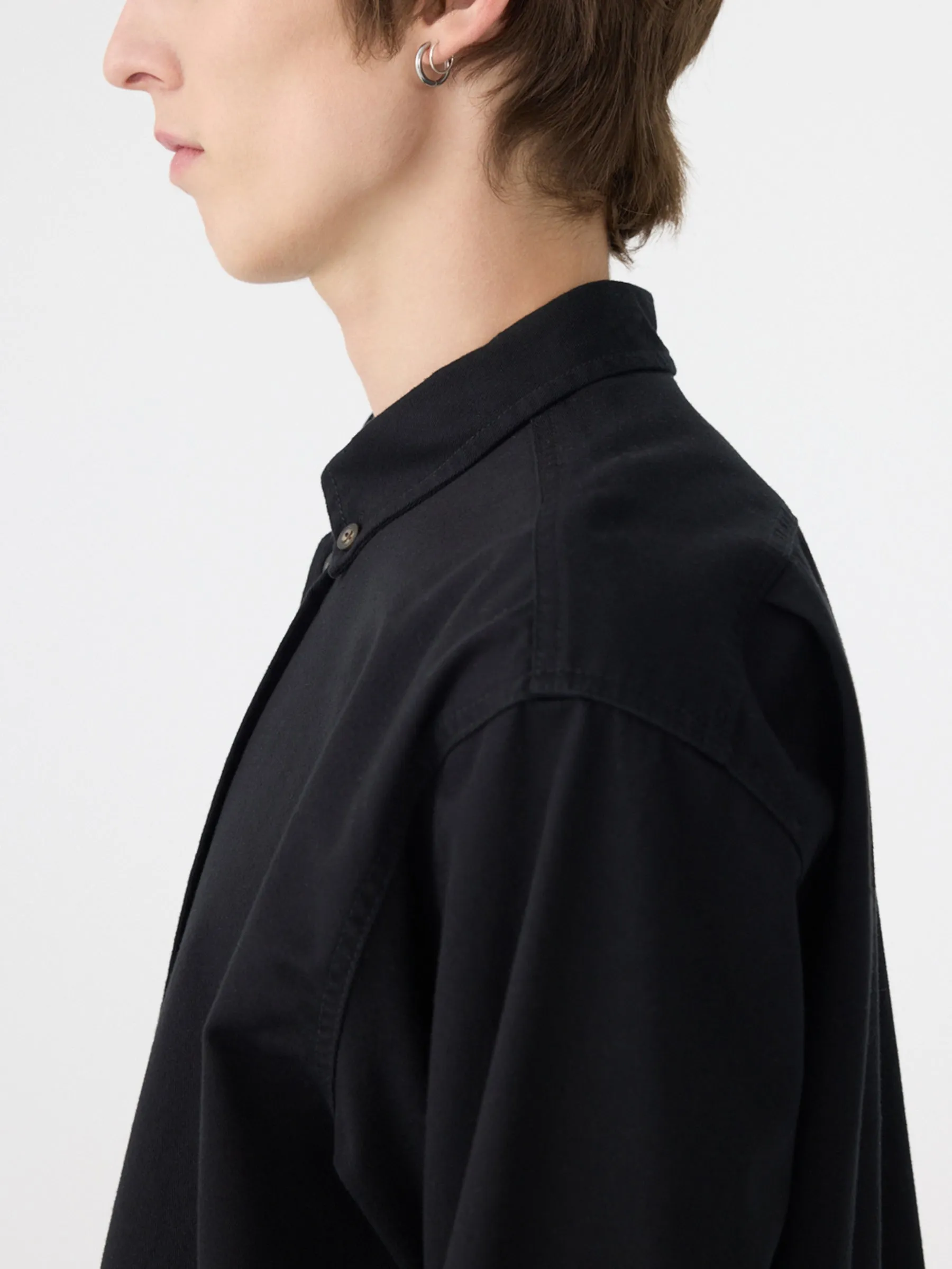 Cotton Twill Regular Shirt sold by Bassike product image thumbnail 5