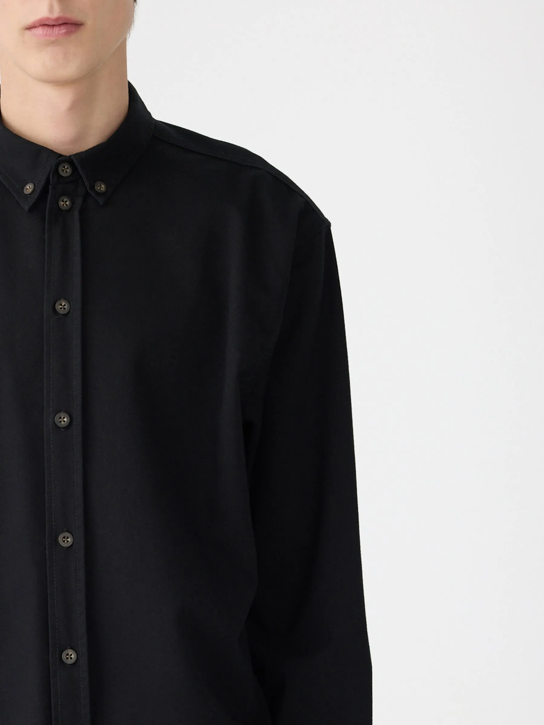 Cotton Twill Regular Shirt sold by Bassike product image thumbnail 4