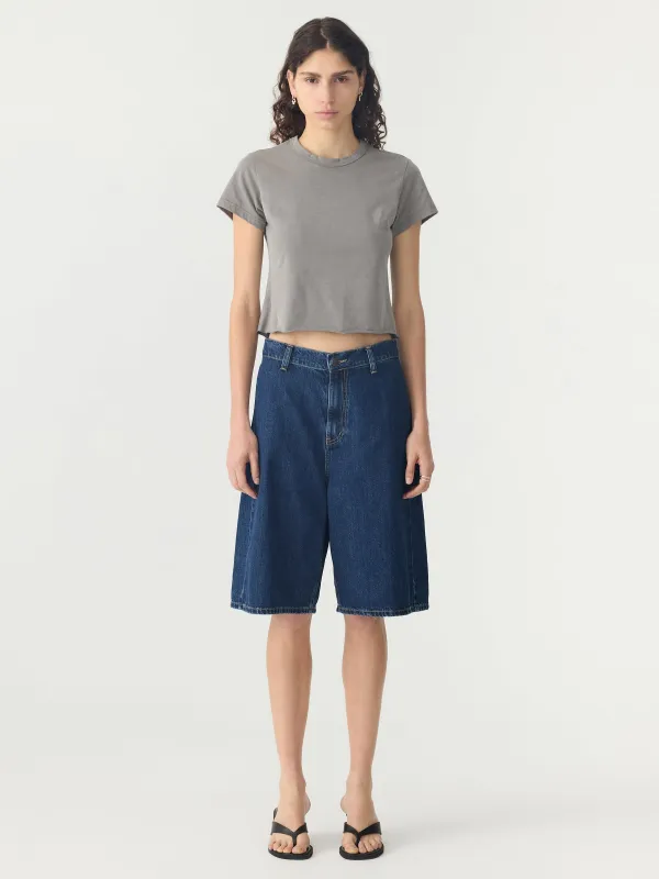 Wide Leg Denim Short sold by Bassike