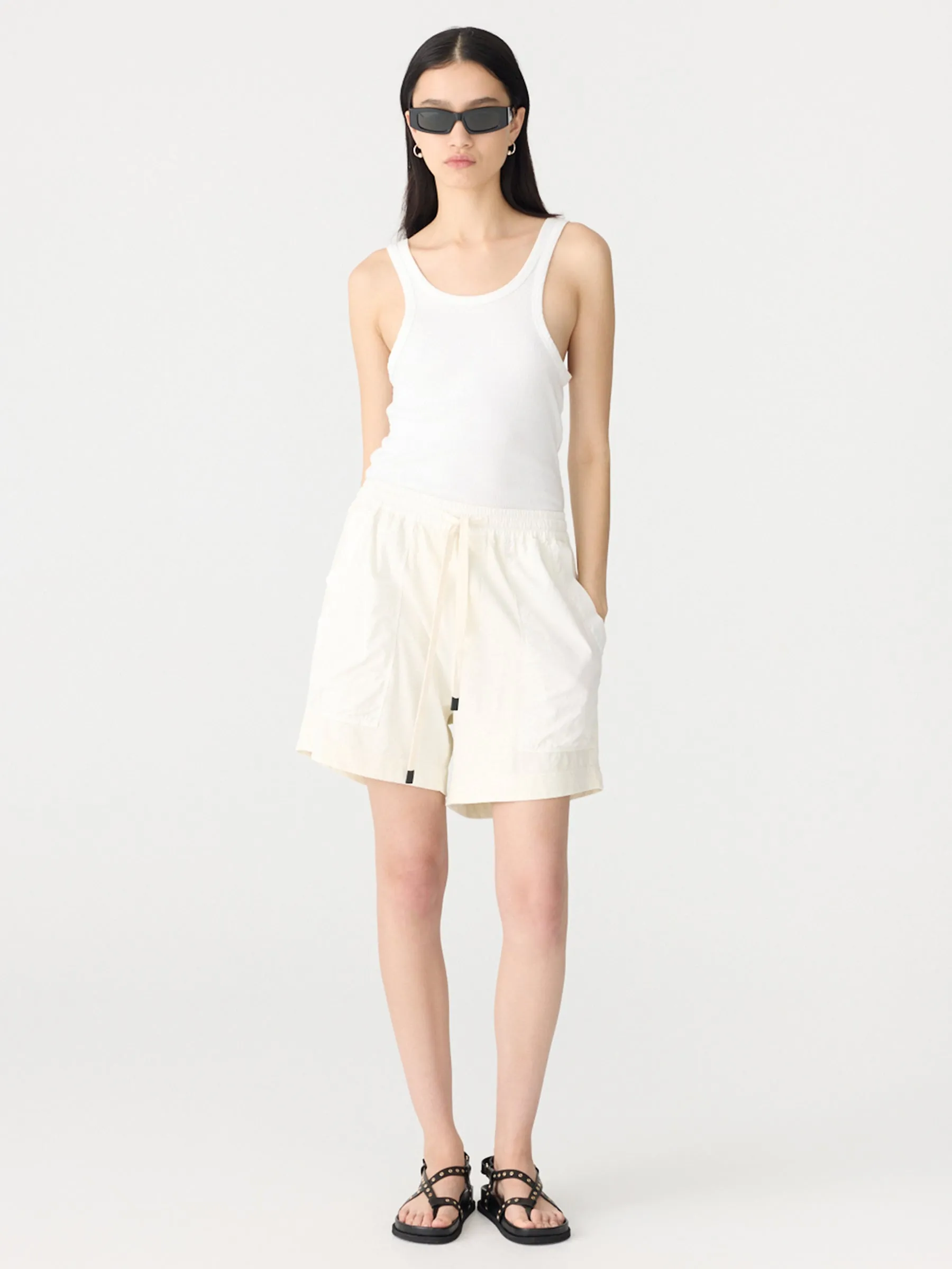 Contrast Pocket Detail Short sold by Bassike