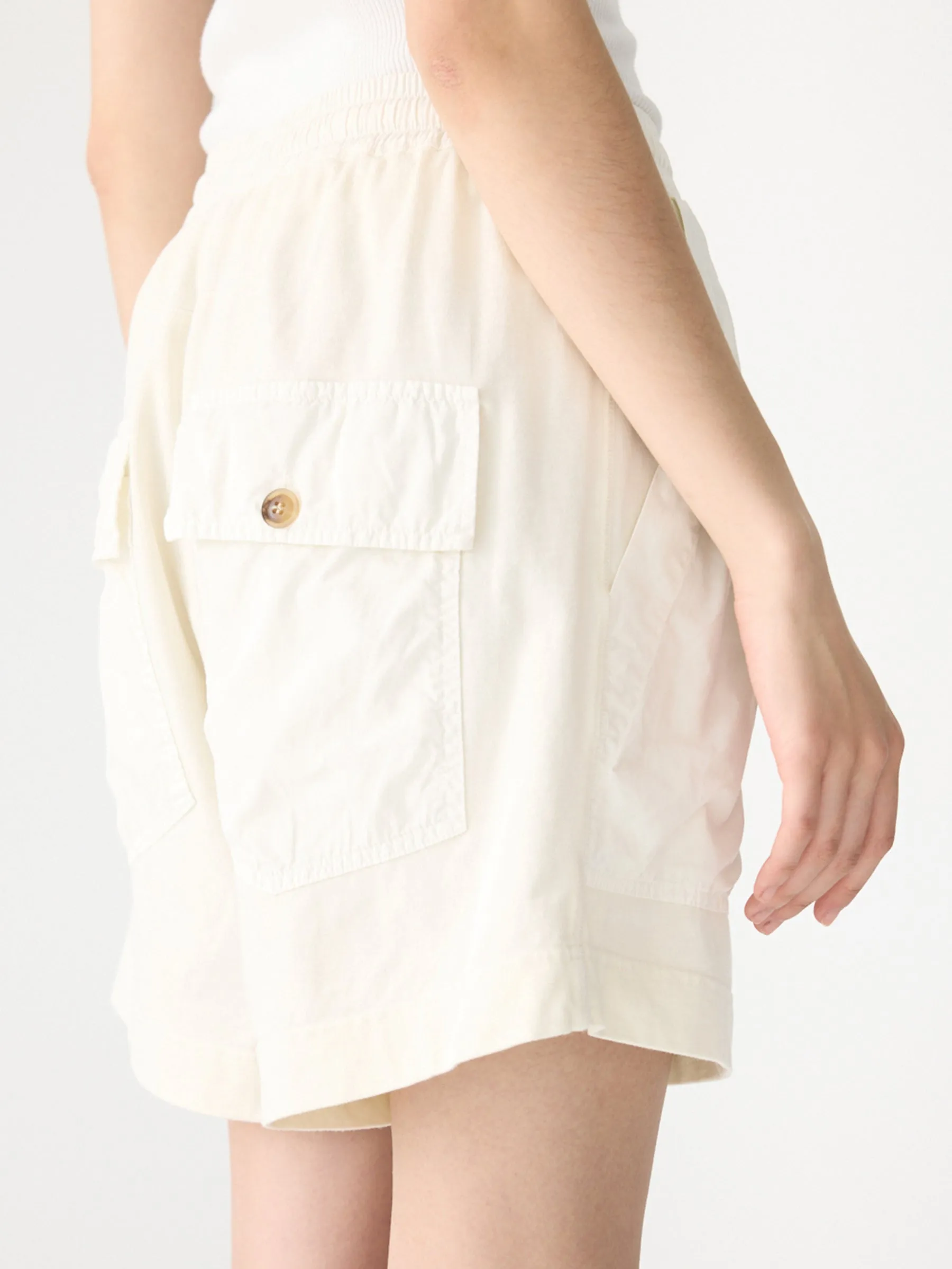 Contrast Pocket Detail Short sold by Bassike product image thumbnail 5