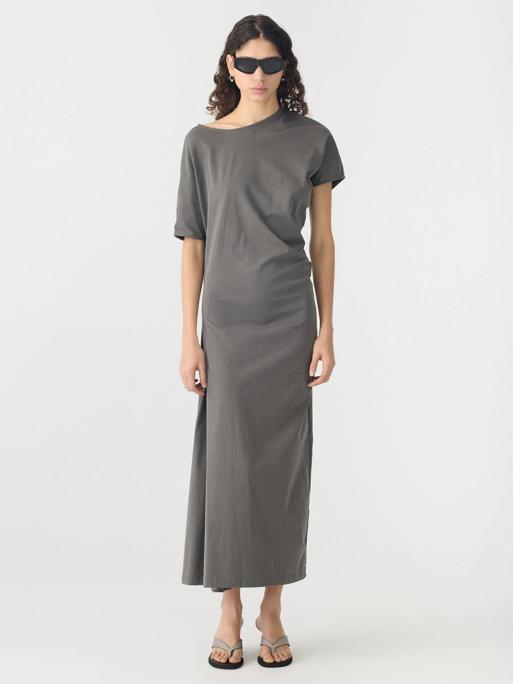 Asymmetric Sleeve Longline Dress sold by Bassike