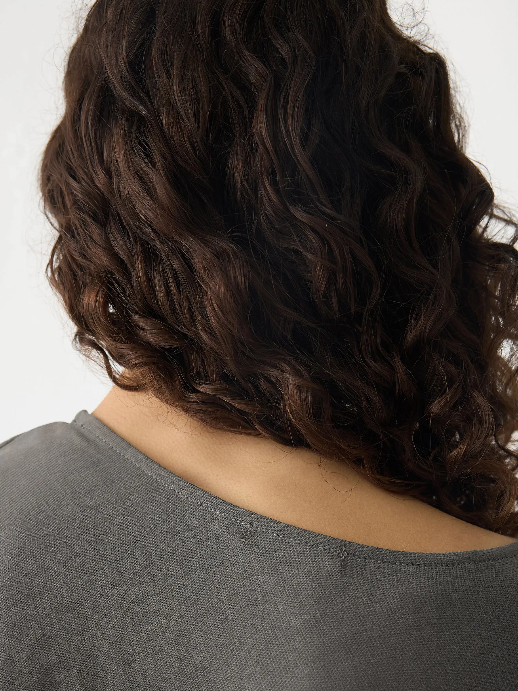 Asymmetric Sleeve Longline Dress sold by Bassike product image thumbnail 5