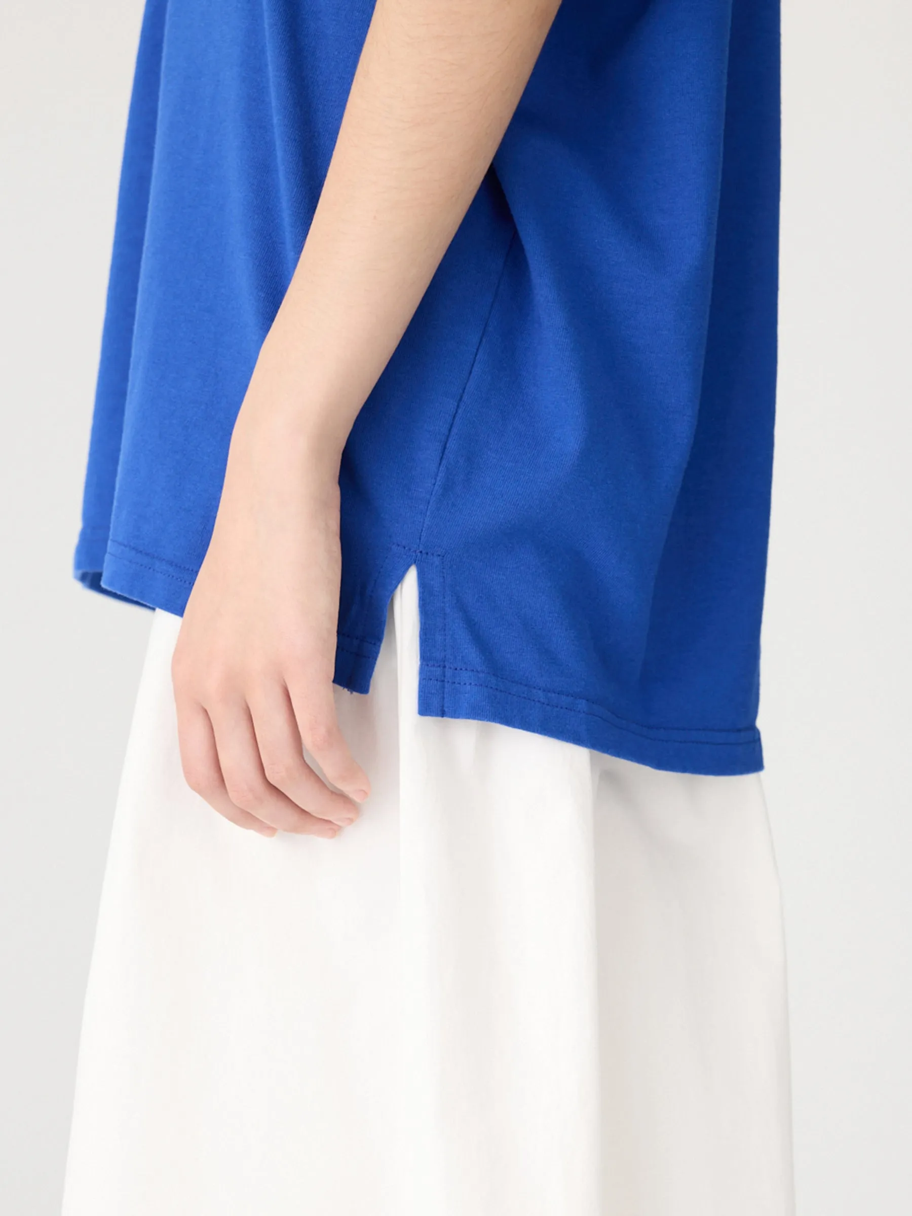 Oversized Rib Detail T-Shirt sold by Bassike product image thumbnail 5