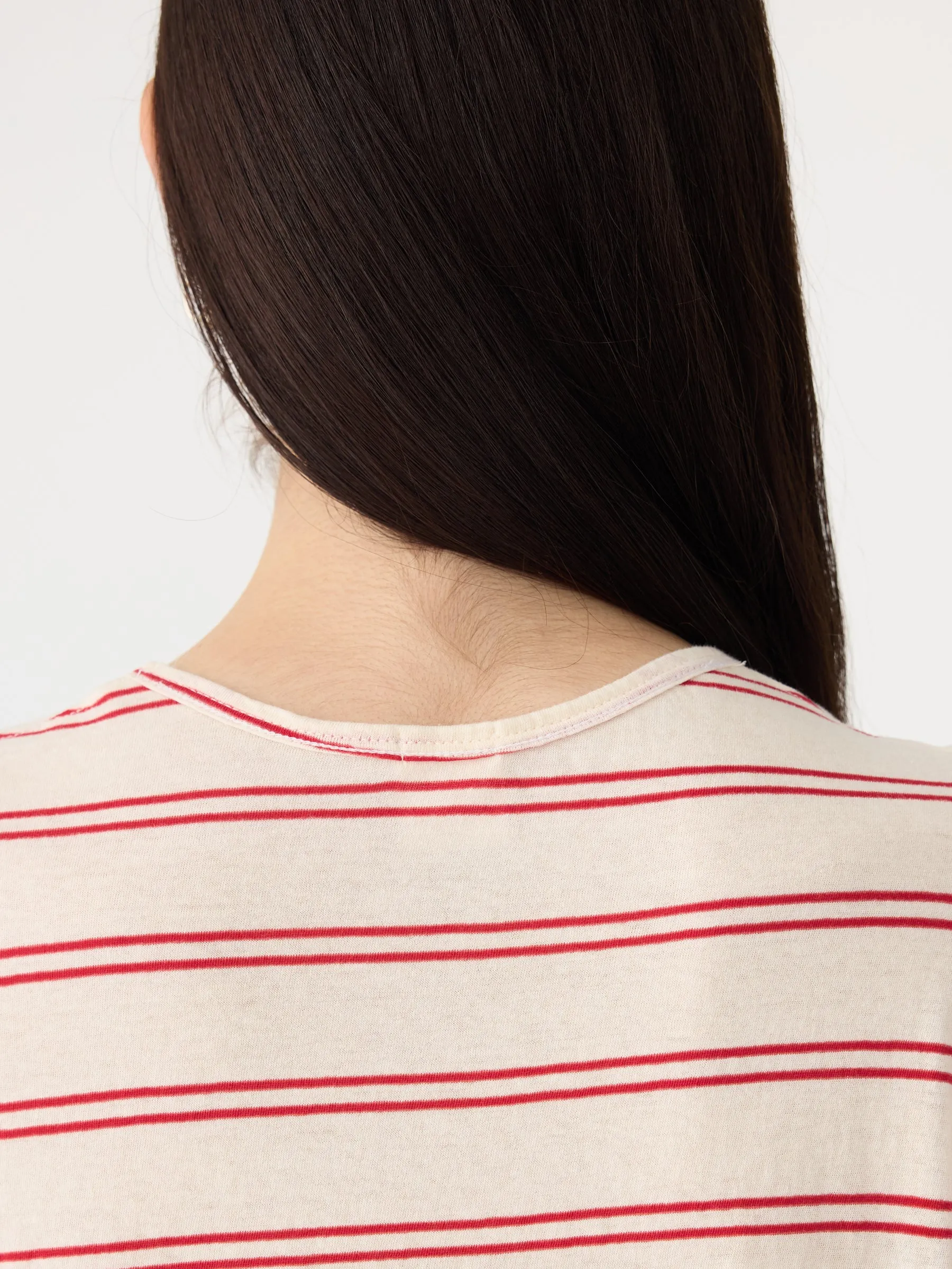 Stripe Fine Bind Tank sold by Bassike product image thumbnail 5