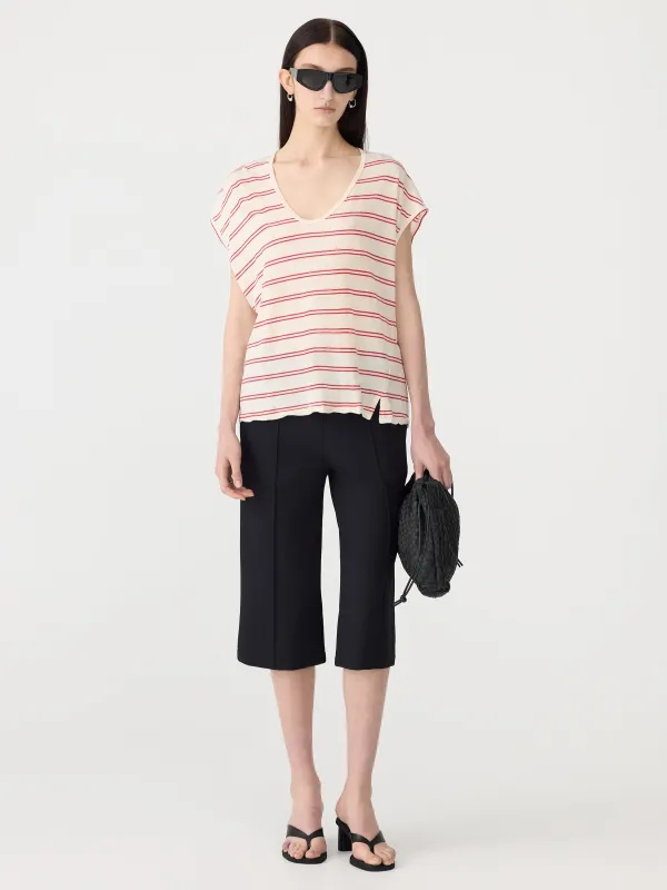 Stripe Fine Bind Tank sold by Bassike