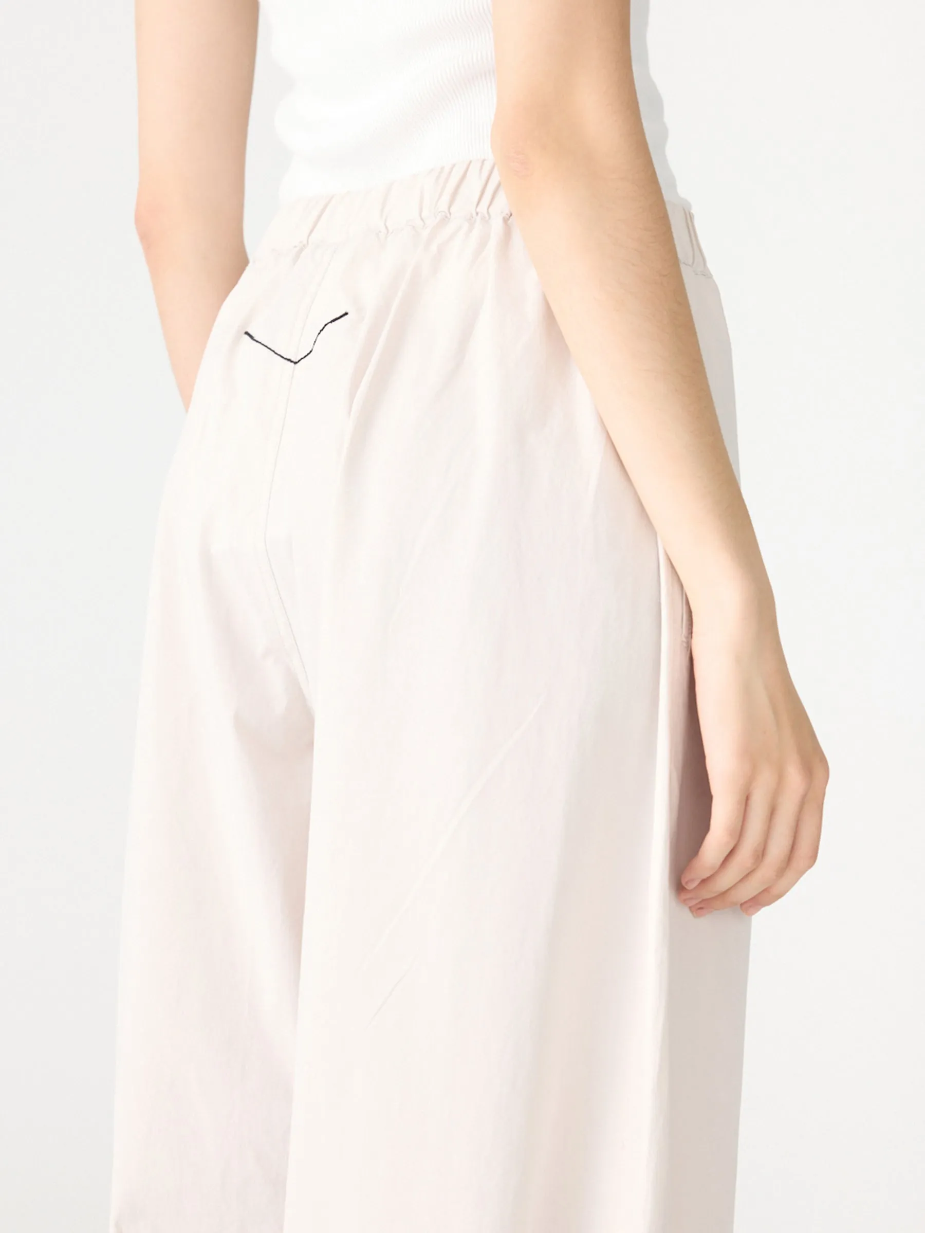 Crushed Cotton Darted Hem Pant sold by Bassike product image thumbnail 4