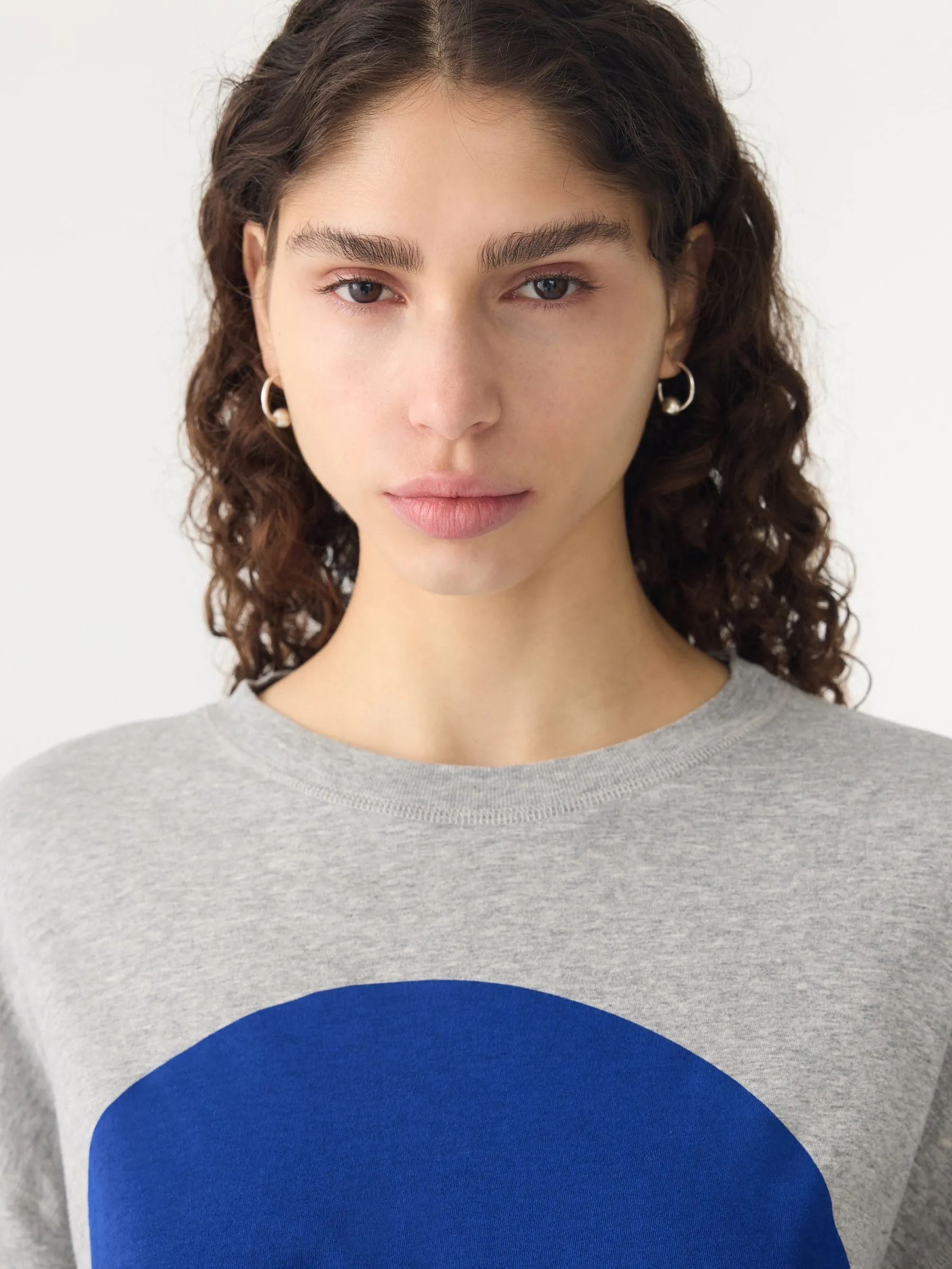 Slouch Dot Print Short Sleeve T-Shirt sold by Bassike product image thumbnail 3