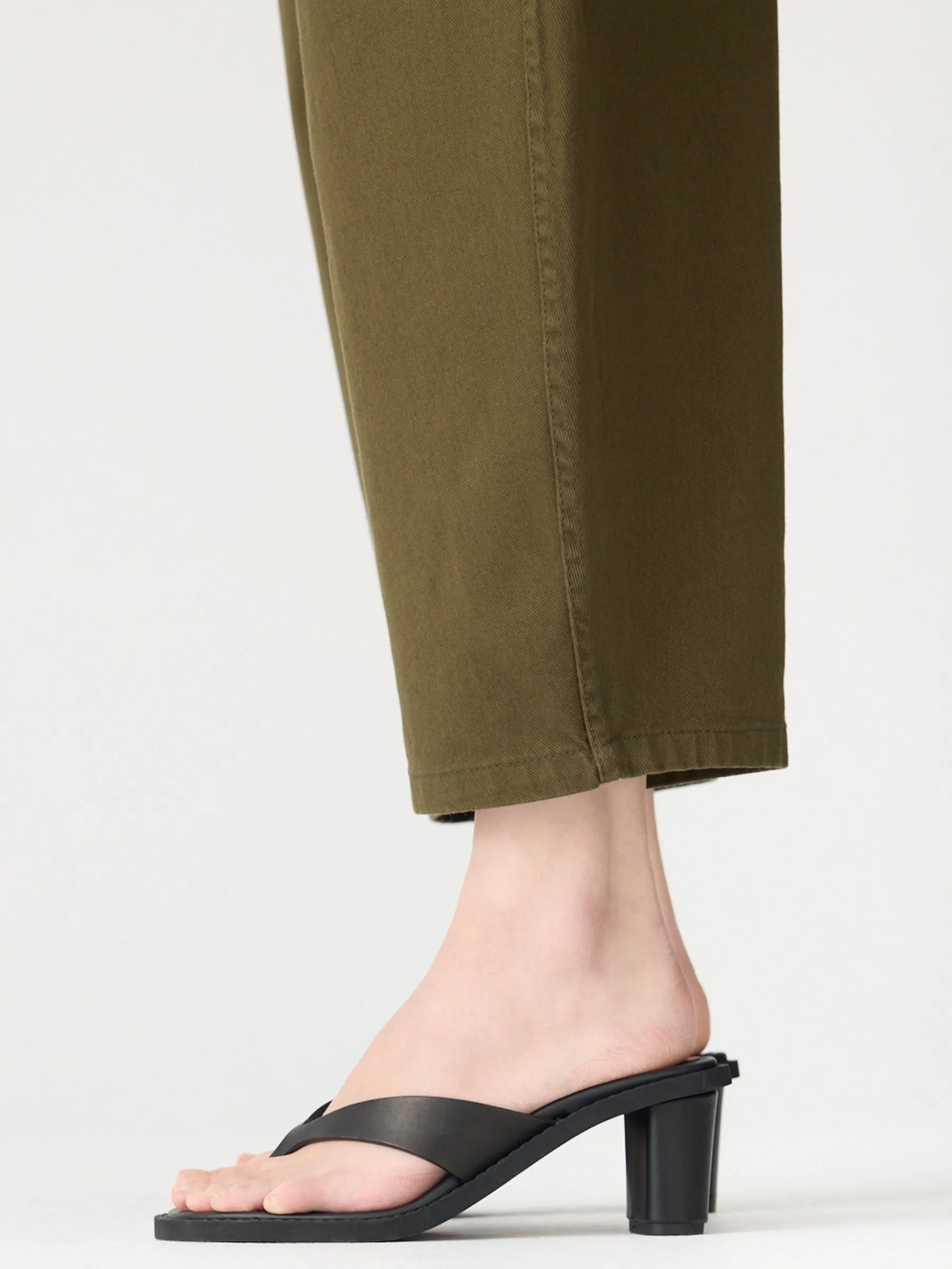 Cotton Twill Barrel Leg Pant sold by Bassike product image thumbnail 5