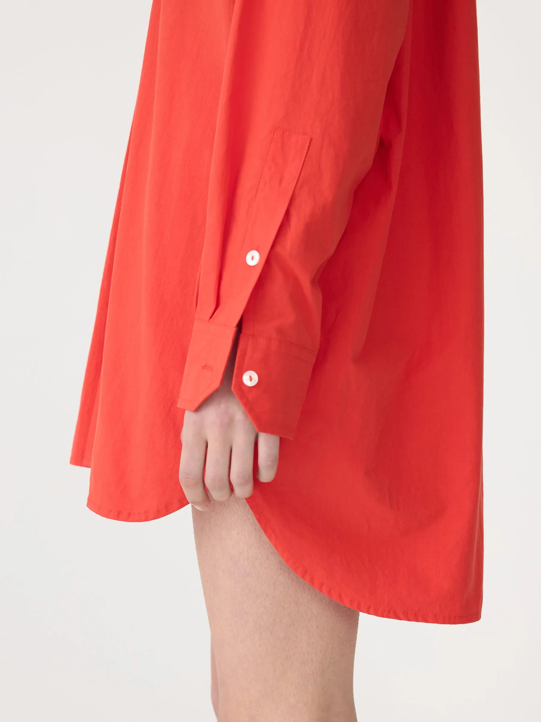 Crushed Cotton Oversized Shirt sold by Bassike product image thumbnail 4