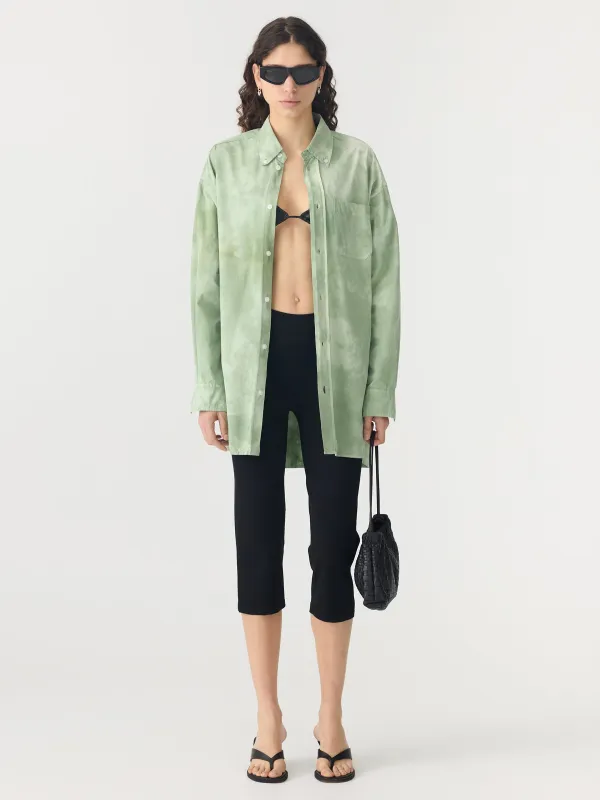 Motley Crushed Cotton Shirt sold by Bassike