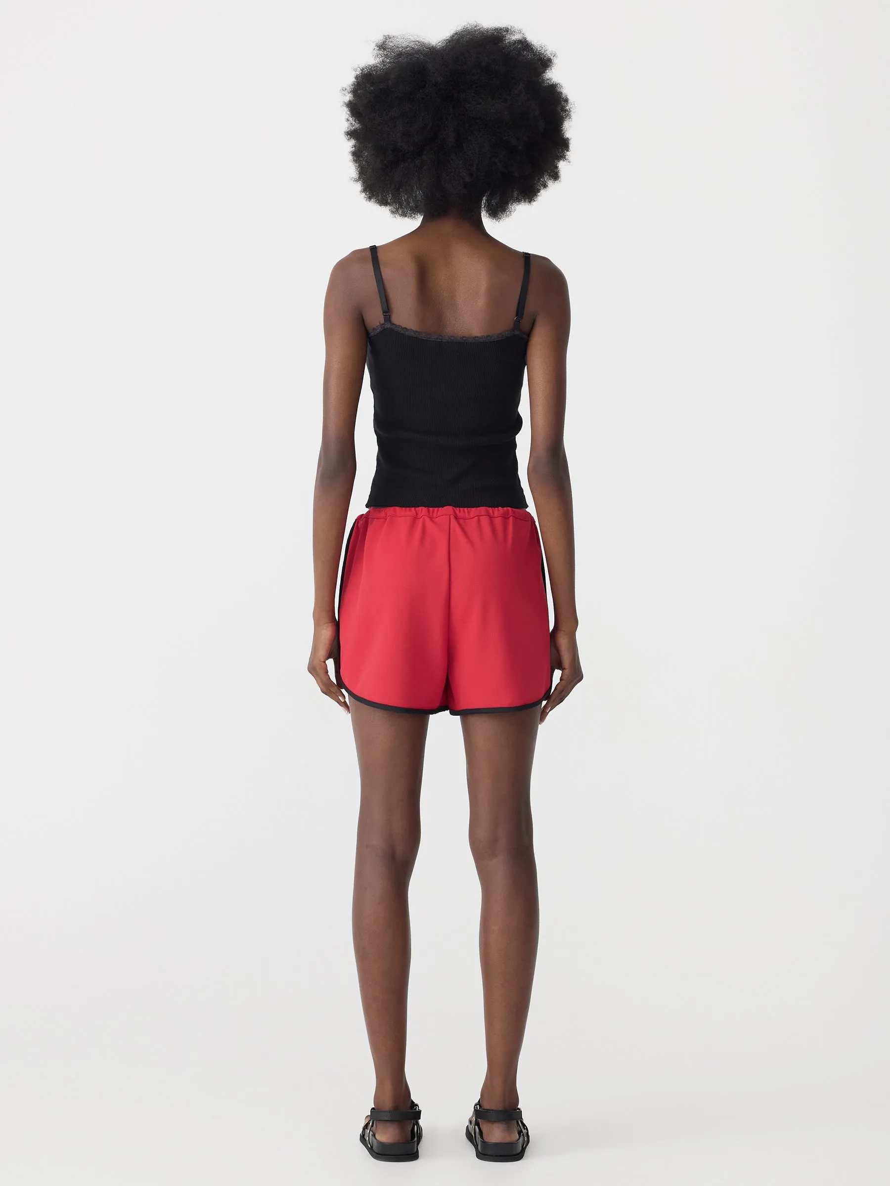 Mini Piping Detail Pique Short sold by Bassike product image thumbnail 5