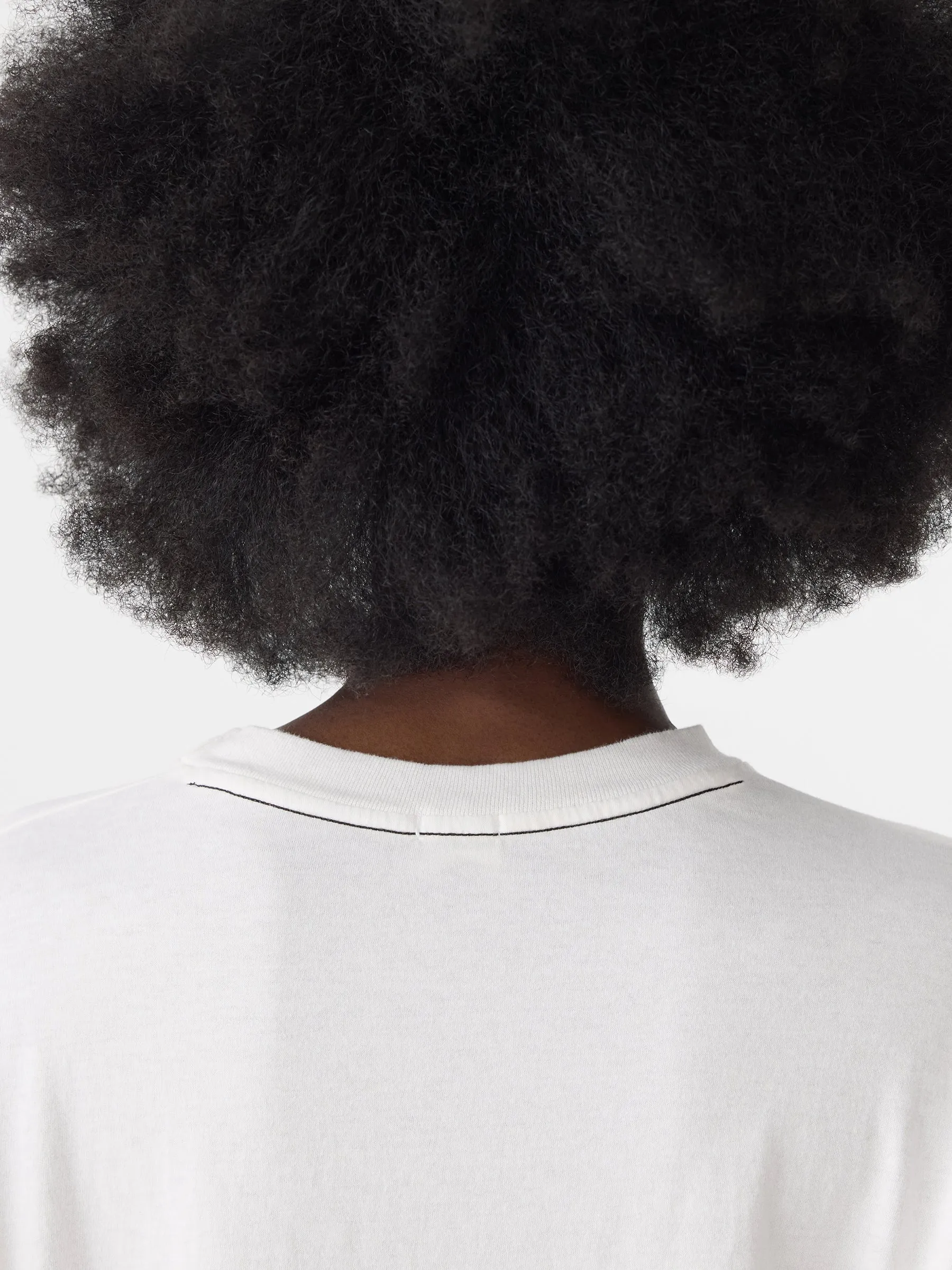 Slouch Layered Short Sleeve T-Shirt sold by Bassike product image thumbnail 4