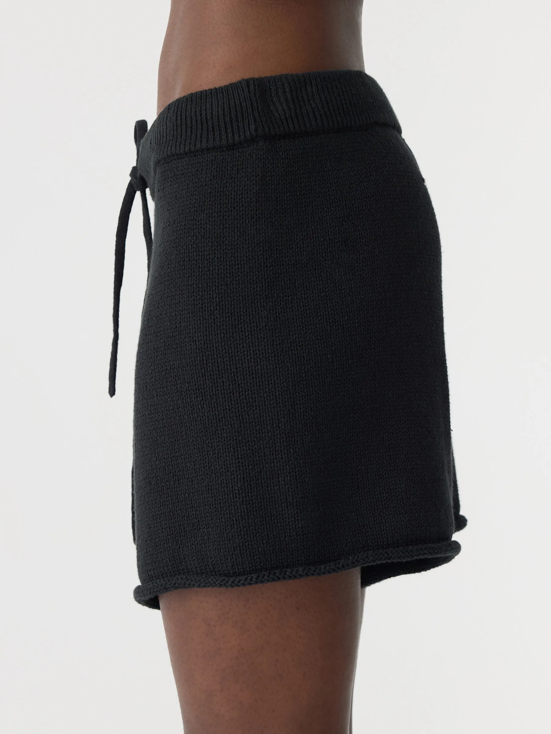 Cotton Linen Knitted Shorts sold by Bassike product image thumbnail 4