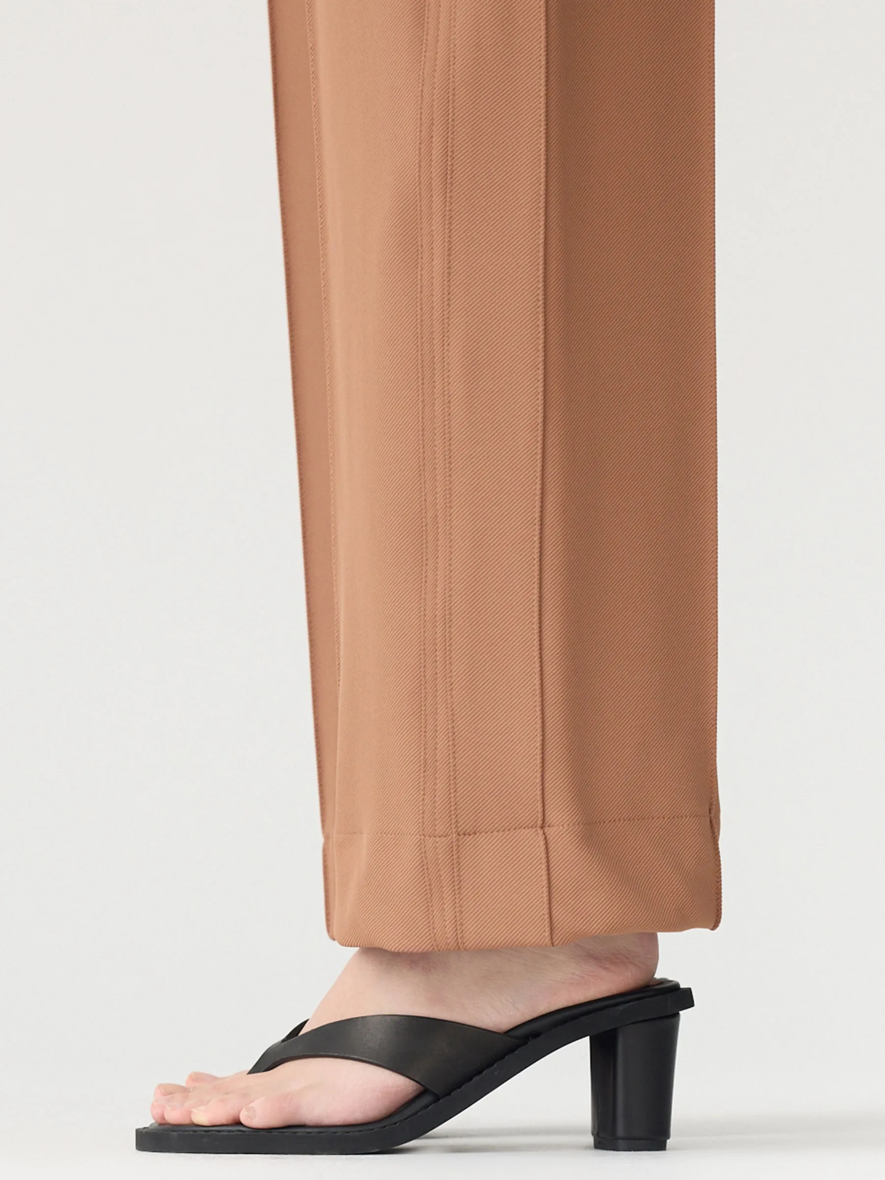 Twill Pinstitch Detail Pant sold by Bassike product image thumbnail 4