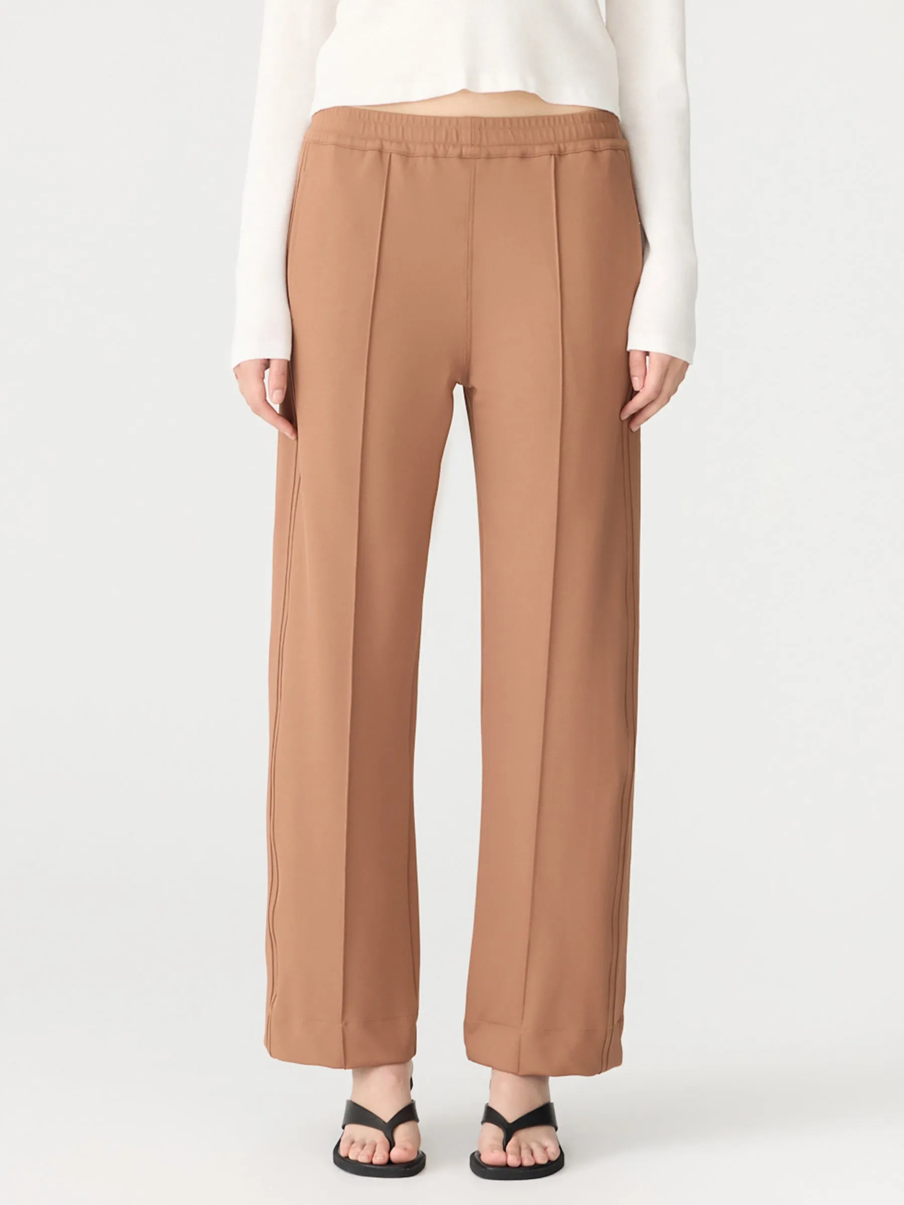 Twill Pinstitch Detail Pant sold by Bassike product image thumbnail 2