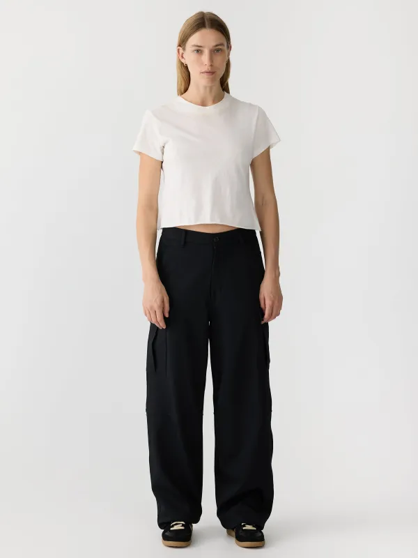 Stretch Twill Cargo Pant sold by Bassike