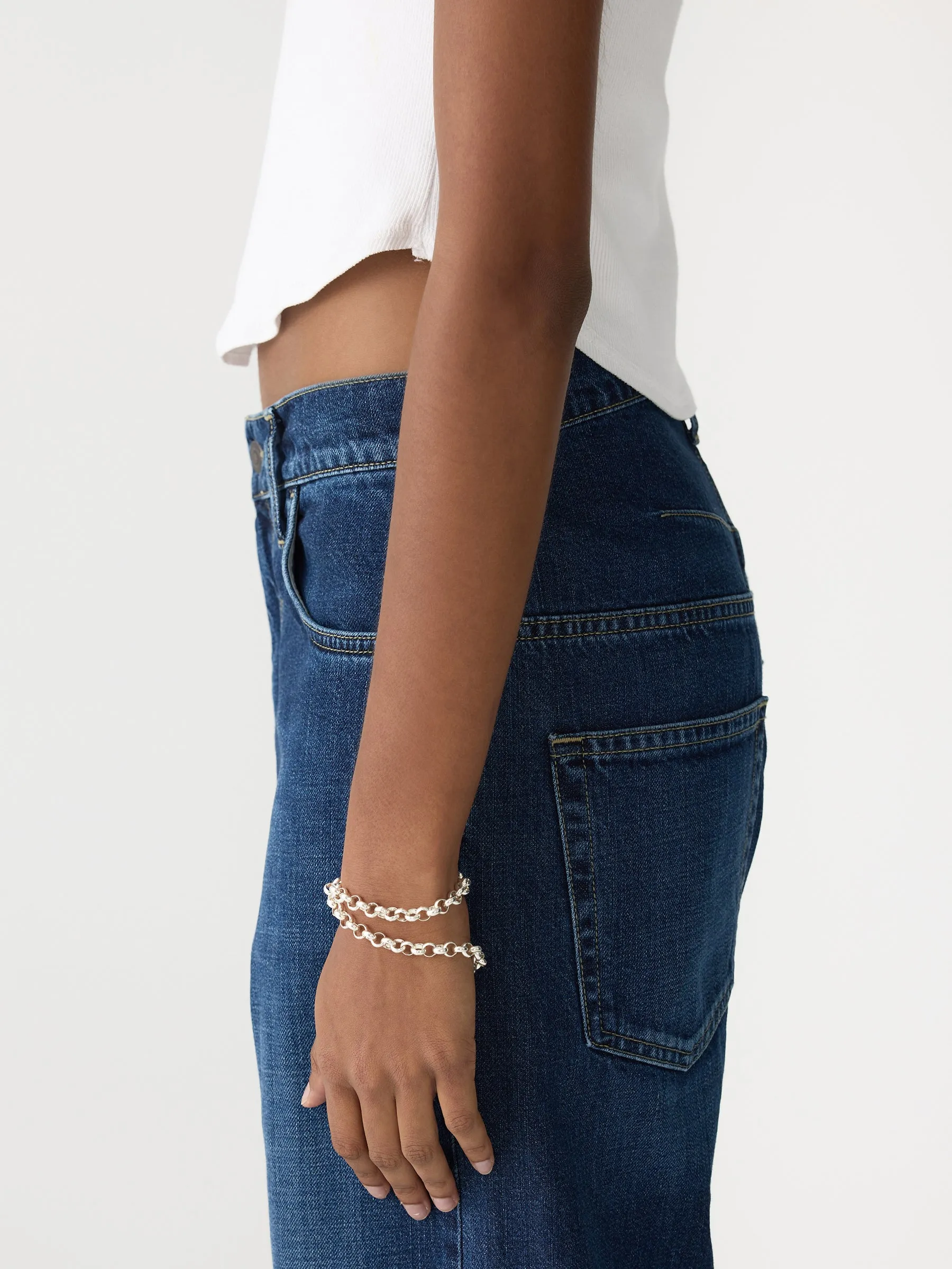 Cropped Scoop Neck Tank sold by Bassike product image thumbnail 5