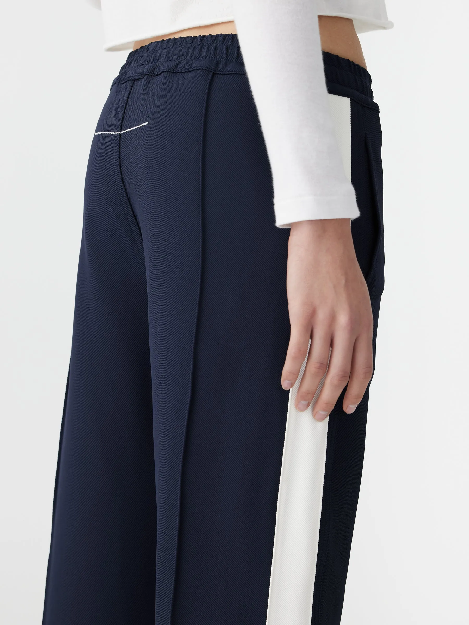 Twill Stripe Detail Pant sold by Bassike product image thumbnail 5