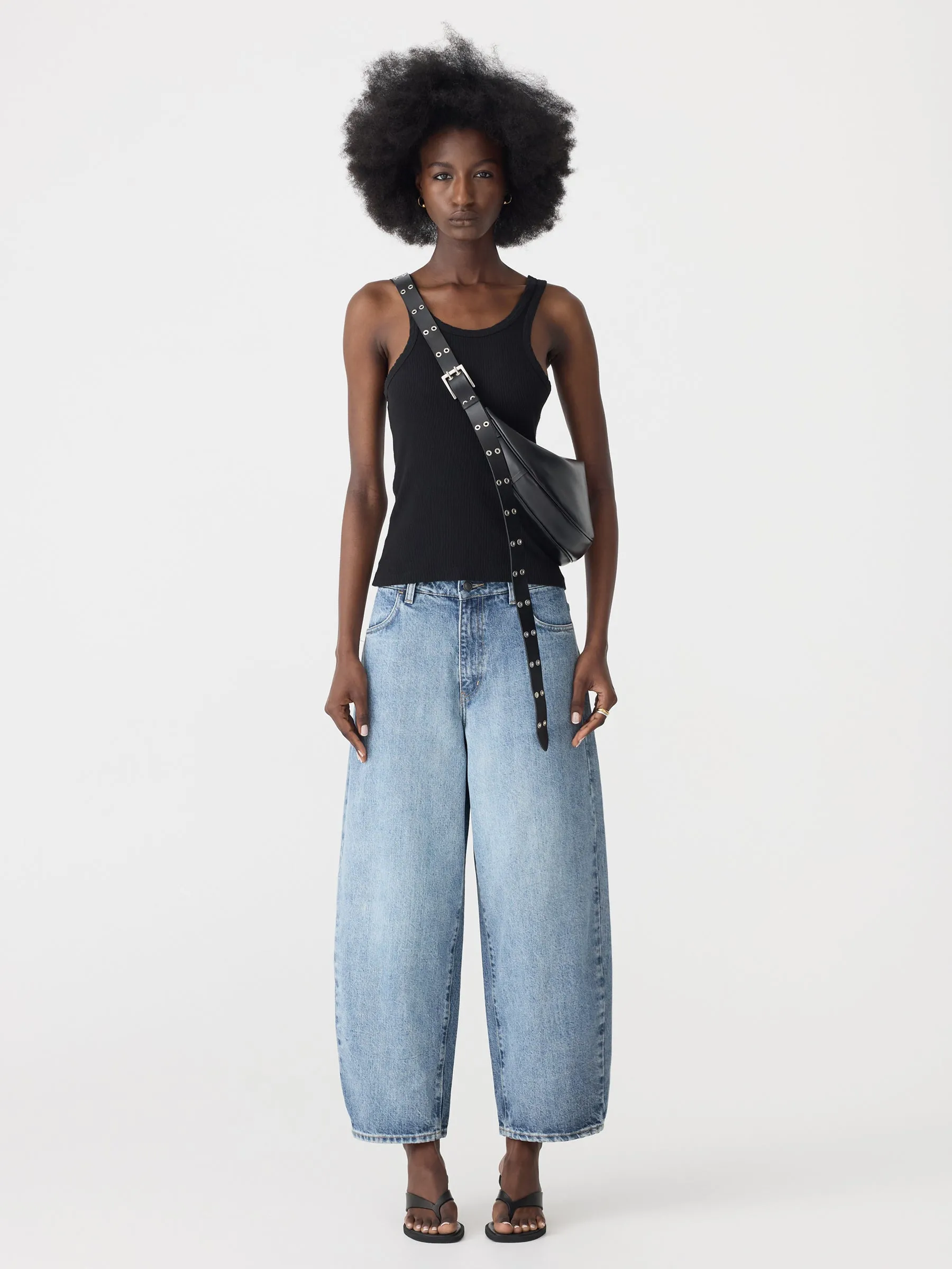 Barrel Leg Jean sold by Bassike