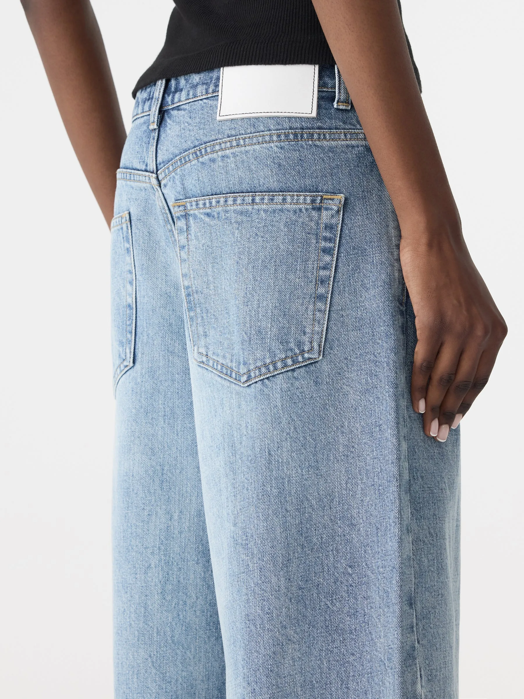 Barrel Leg Jean sold by Bassike product image thumbnail 5