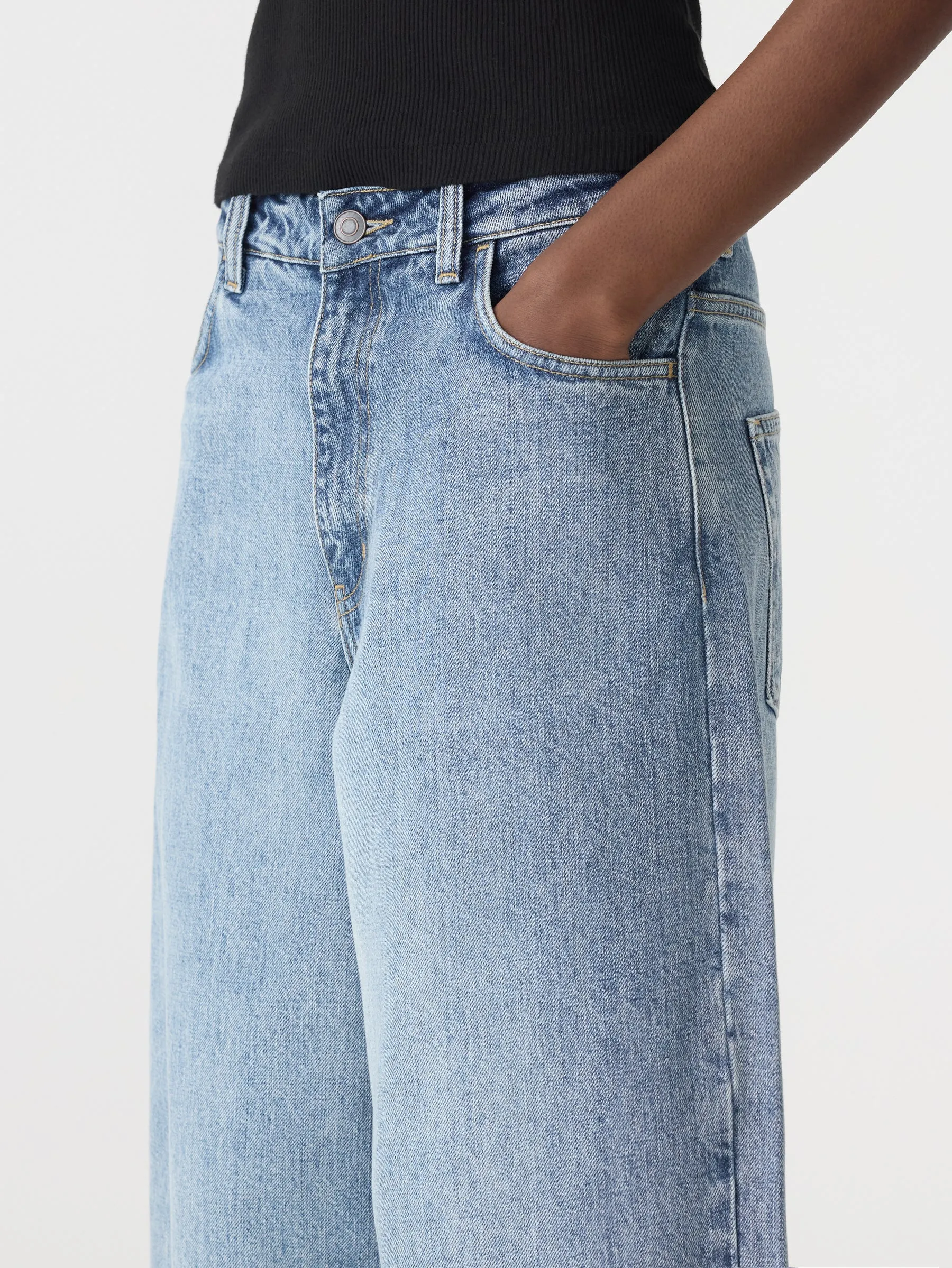 Barrel Leg Jean sold by Bassike product image thumbnail 3